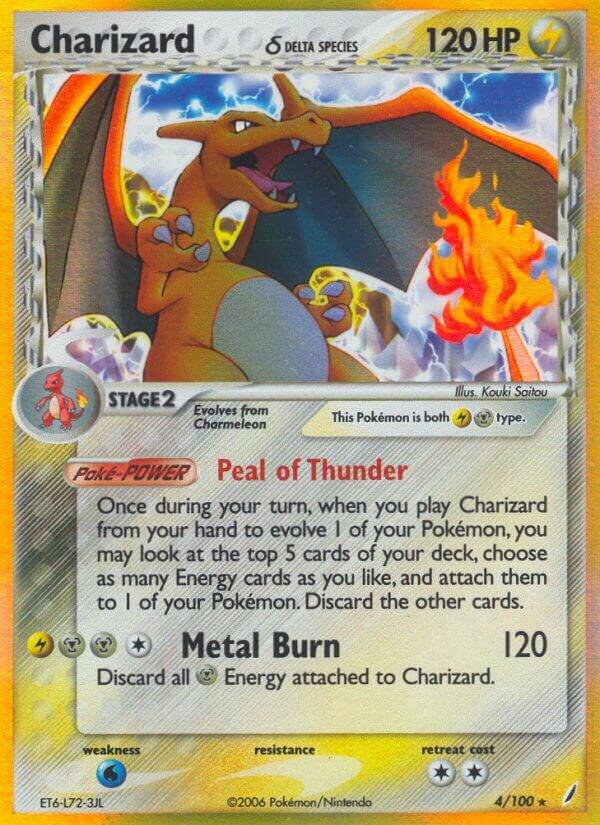 Charizard - Fire/Lightning/Steel