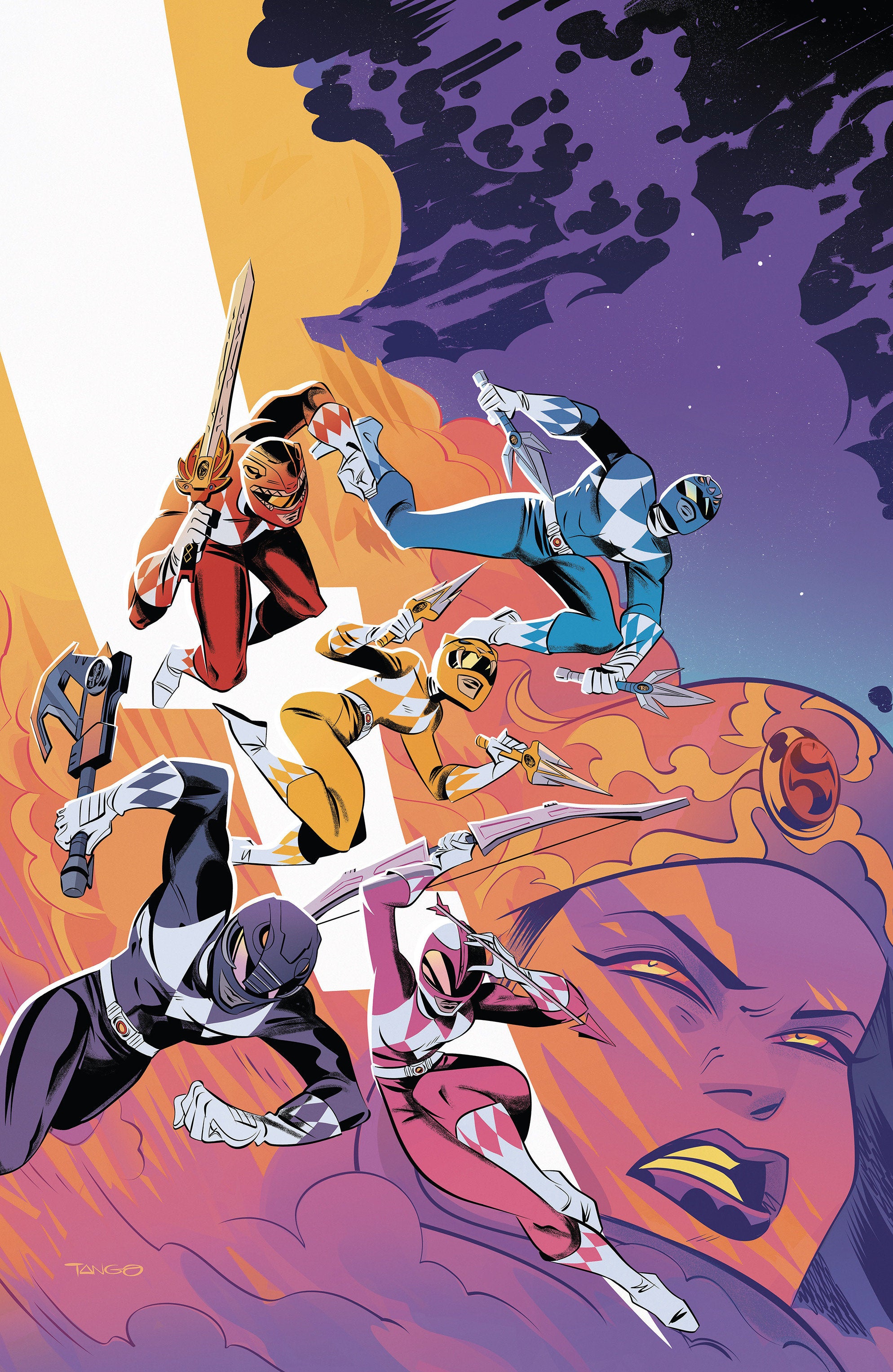 Mighty Morphin Power Rangers: Rita's Rewind #1 1:10 Variant Edition (Full Art, Tango)