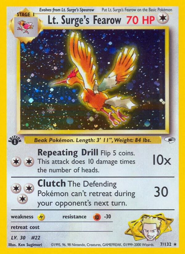 Lt. Surge's Fearow - Colorless