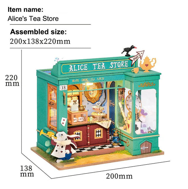 DIY Miniature House | Alice's Tea Store