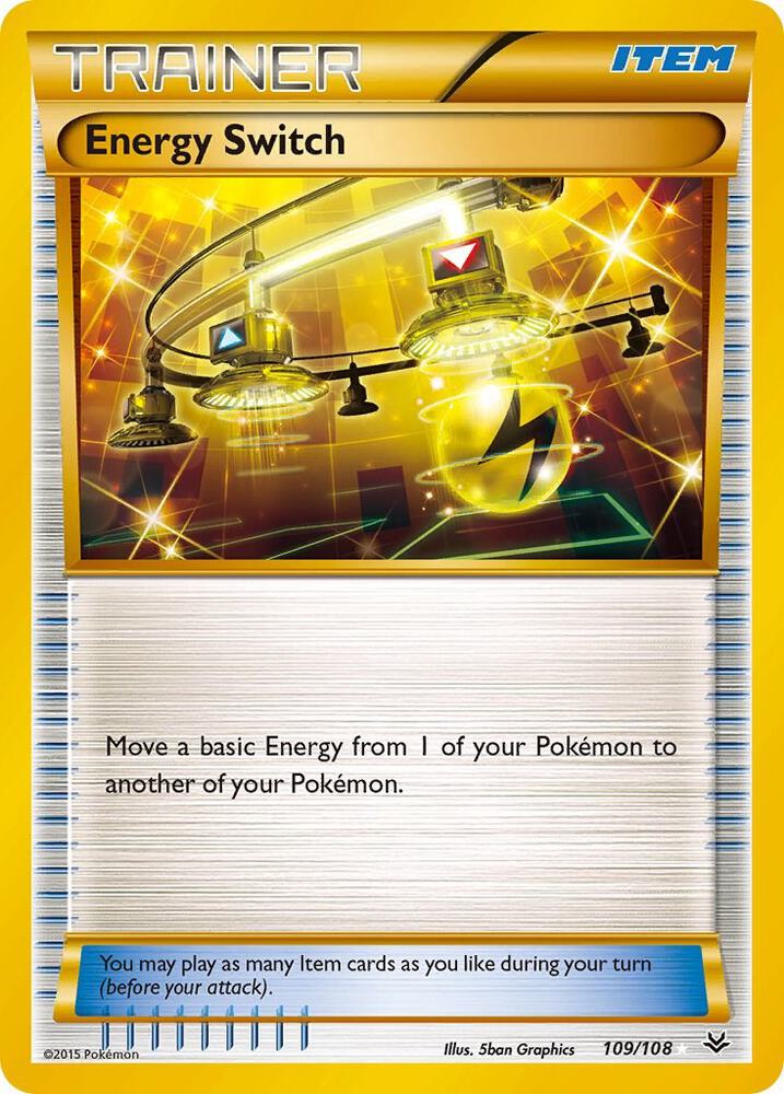 Energy Switch - Trainer - Item - 109/108 (HP) XY