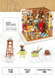 DIY Miniature House | Sam's Study