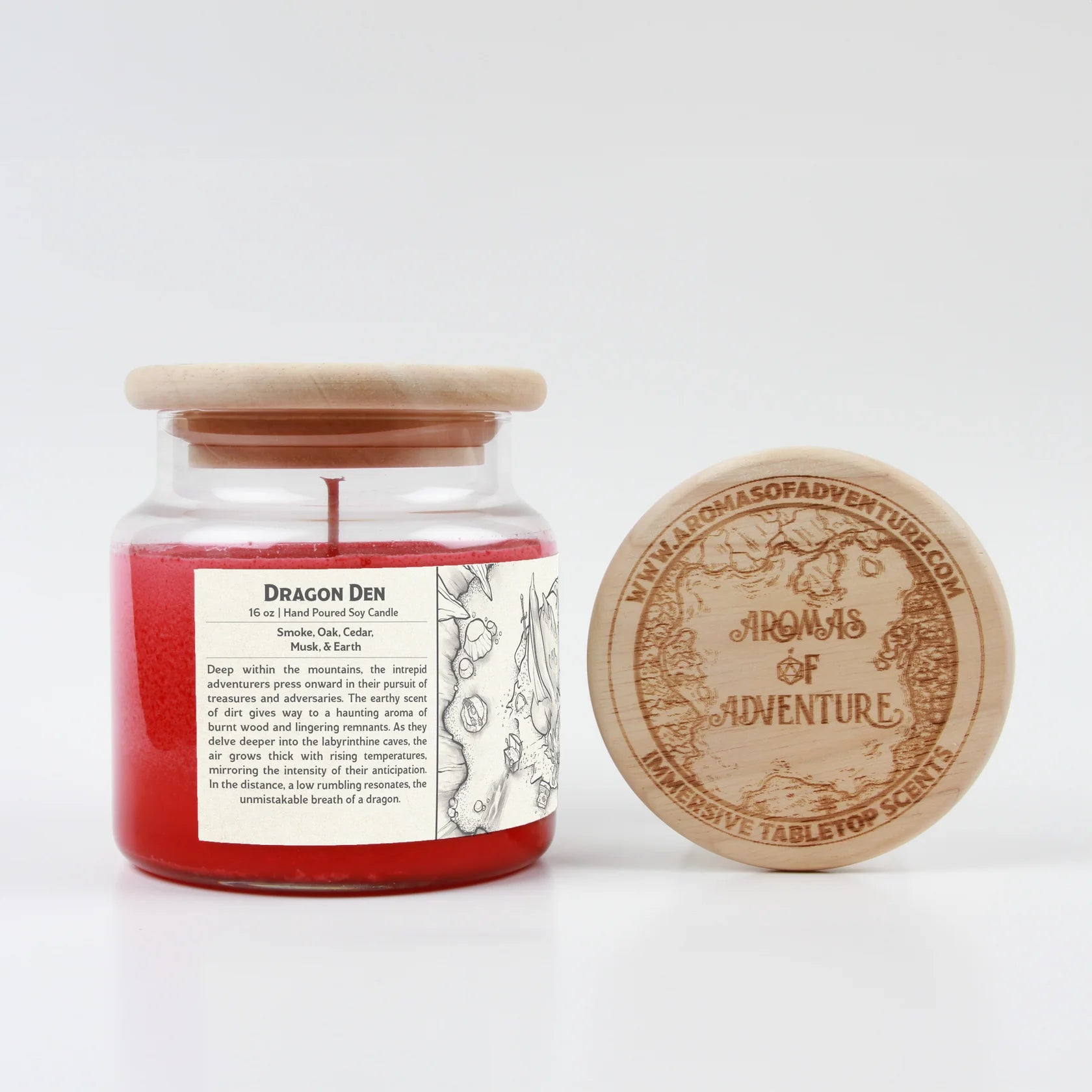 Aromas of Adventure - Dragon Den - 16 oz Candle
