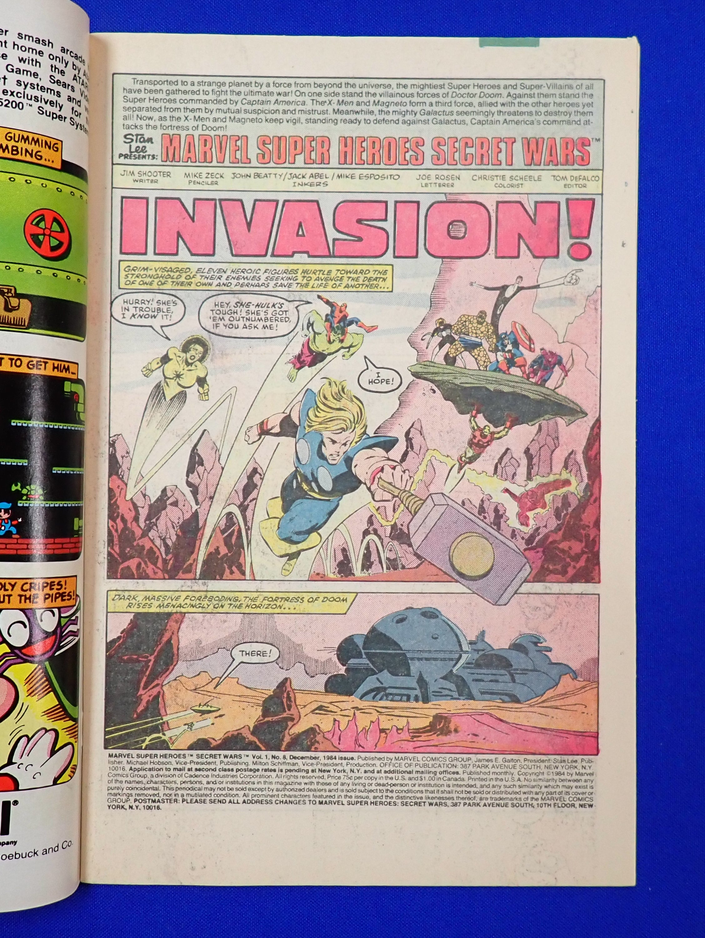 Marvel Super Heroes Secret Wars #8 (1984) - FN/VF (7.0)