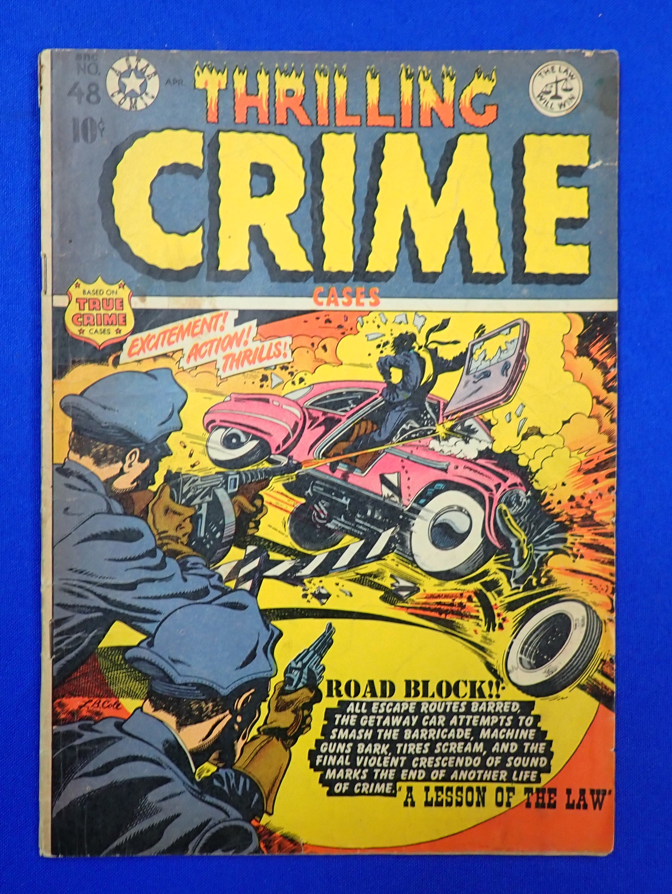Thrilling Crime Cases #48 (1951) - VG (4.0)