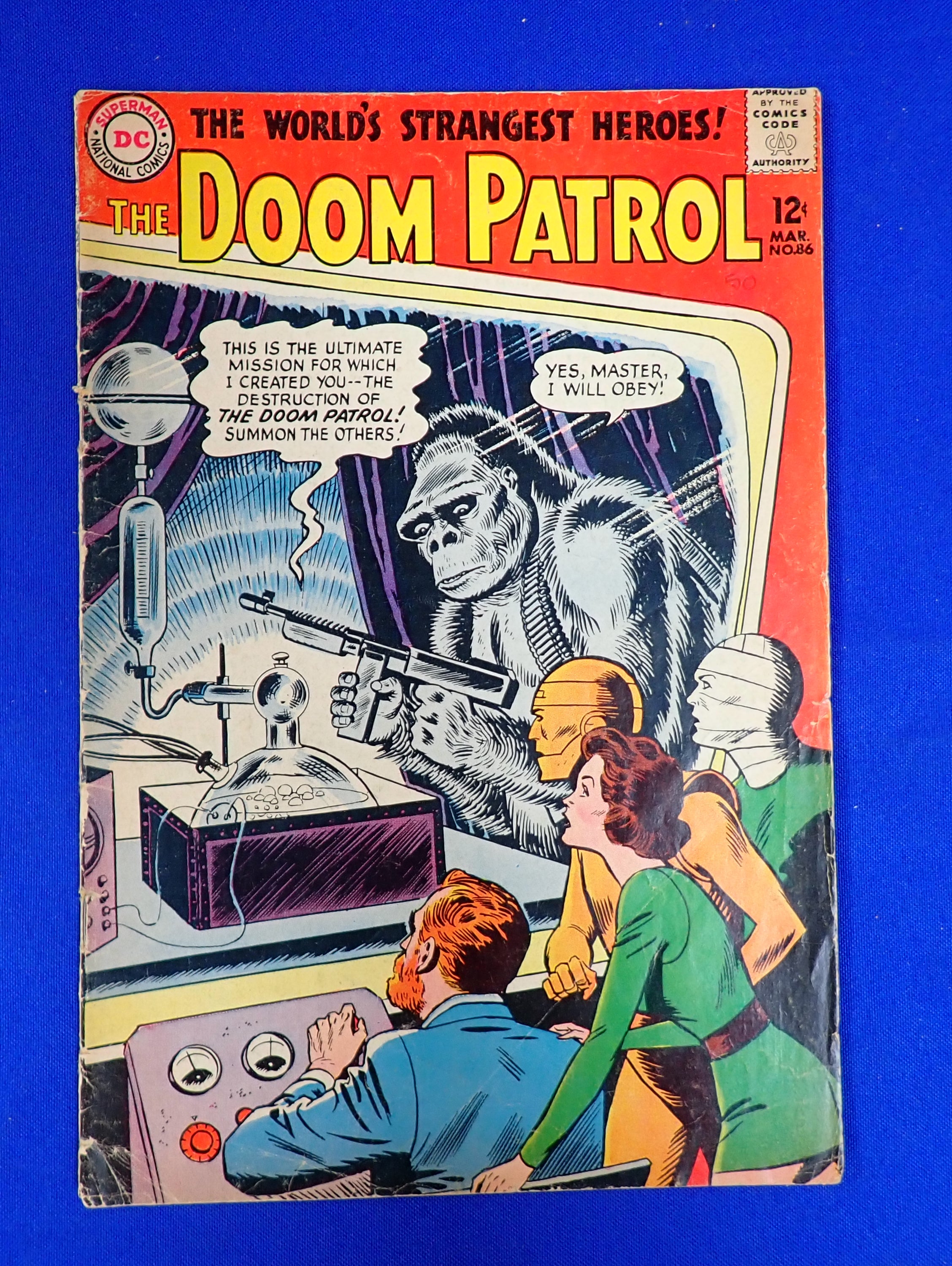 Doom Patrol #86 (1964) - VG (4.0) - Title change to Doom Patrol