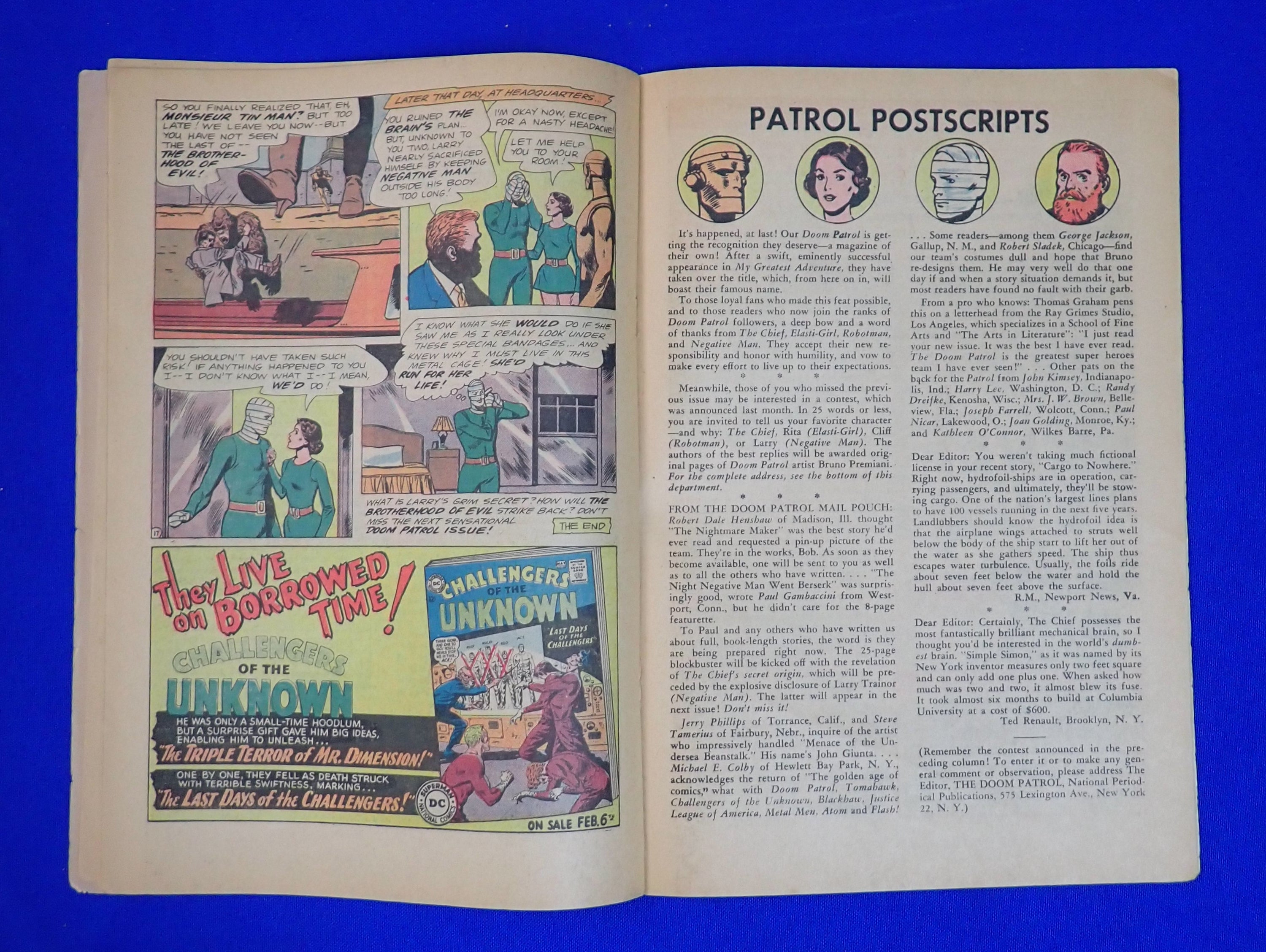 Doom Patrol #86 (1964) - VG (4.0) - Title change to Doom Patrol