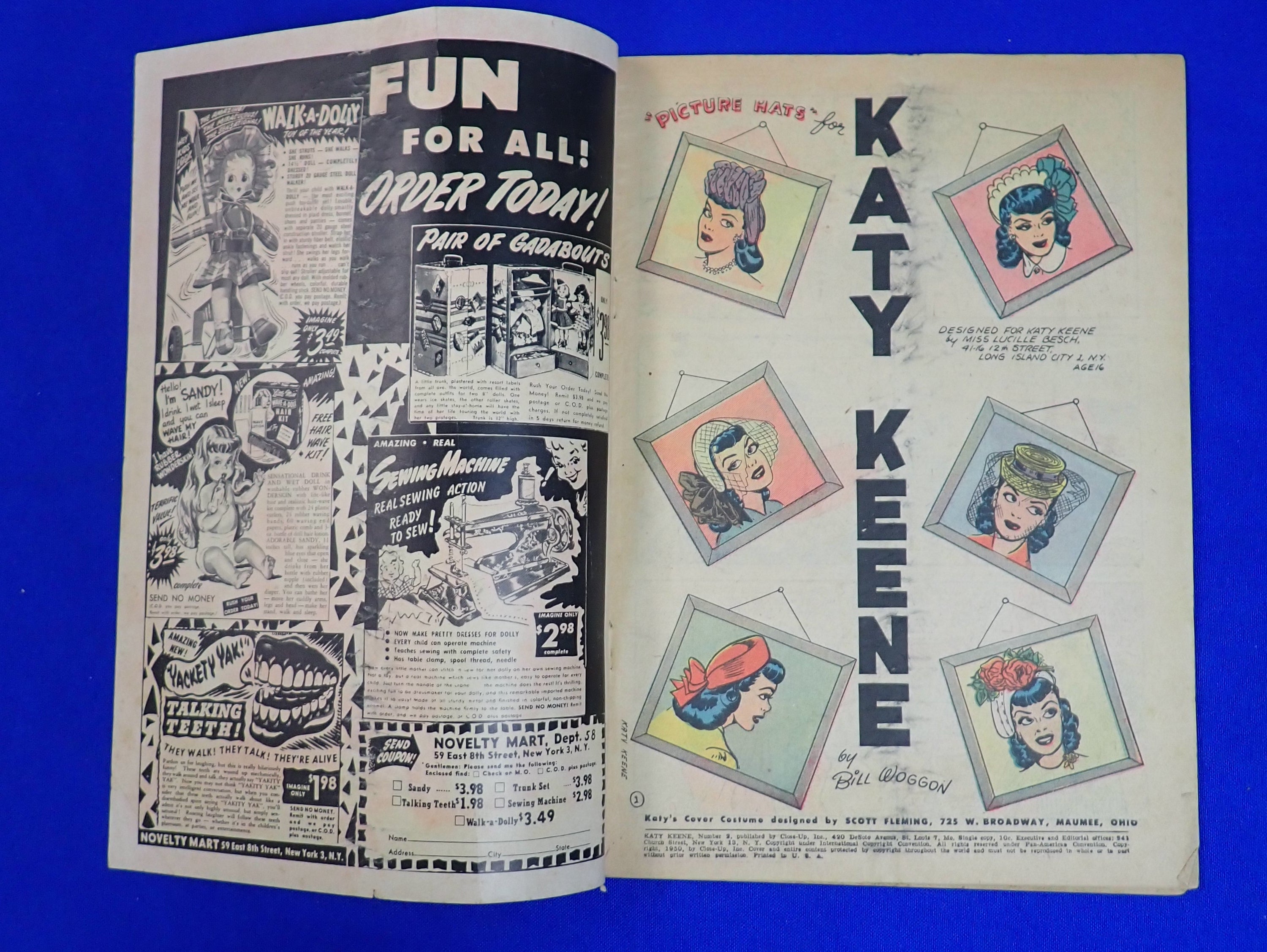Katy Keene #2 (1950) - GD/VG (3.0)