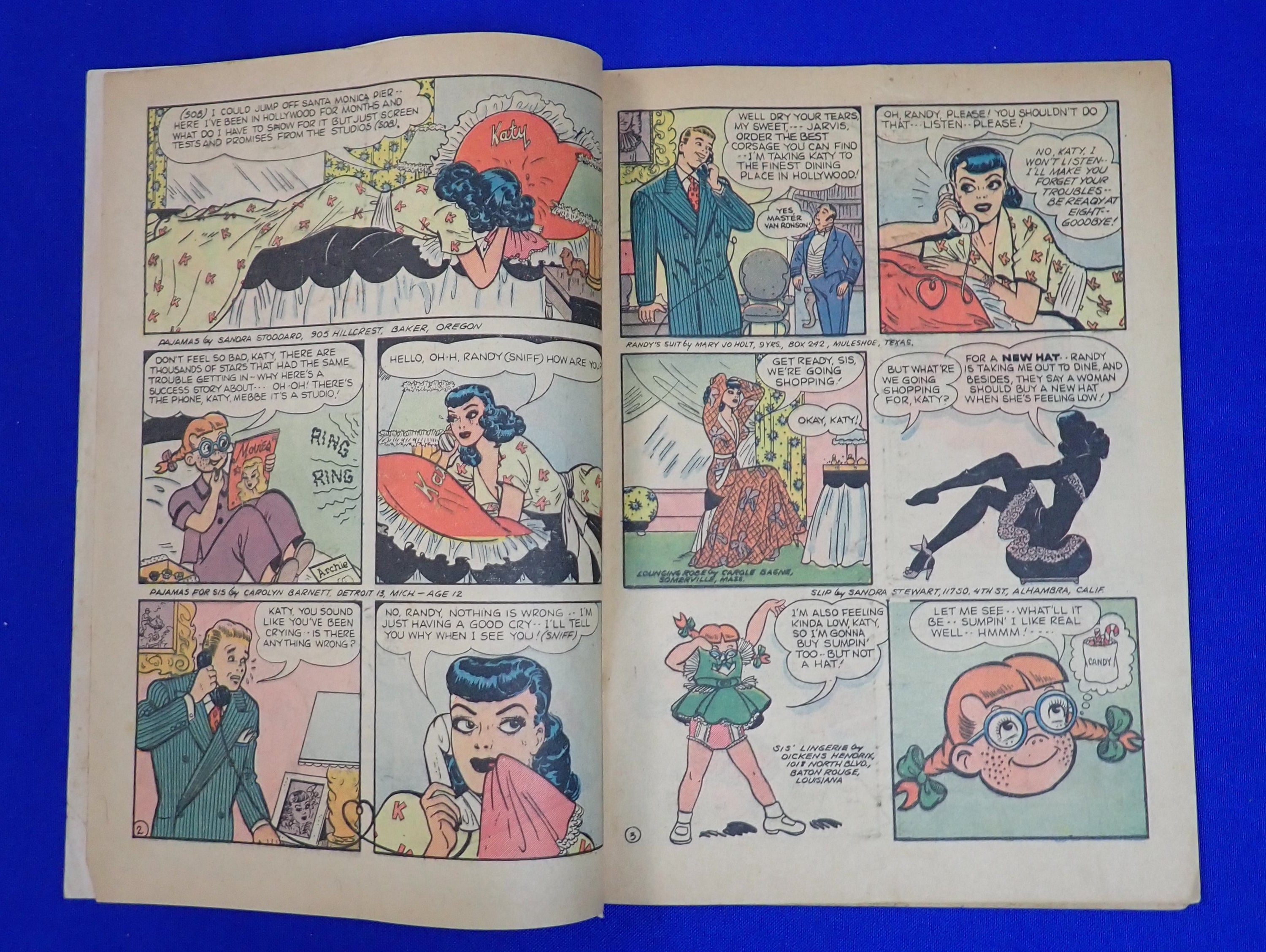 Katy Keene #2 (1950) - GD/VG (3.0)