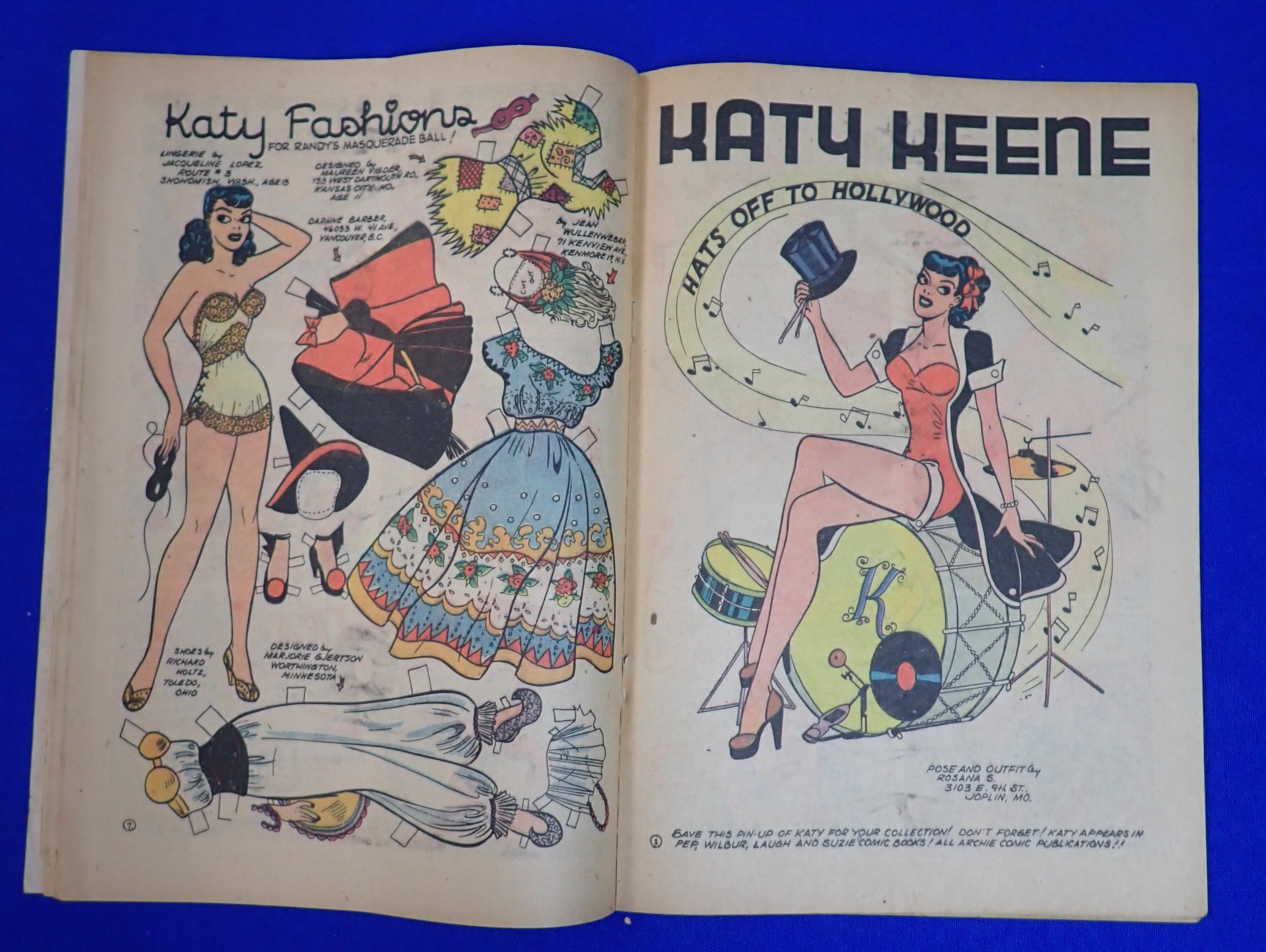 Katy Keene #2 (1950) - GD/VG (3.0)