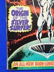Silver Surfer #1 (1968) - FN- (5.5) - 1st Solo Silver Surfer Series!