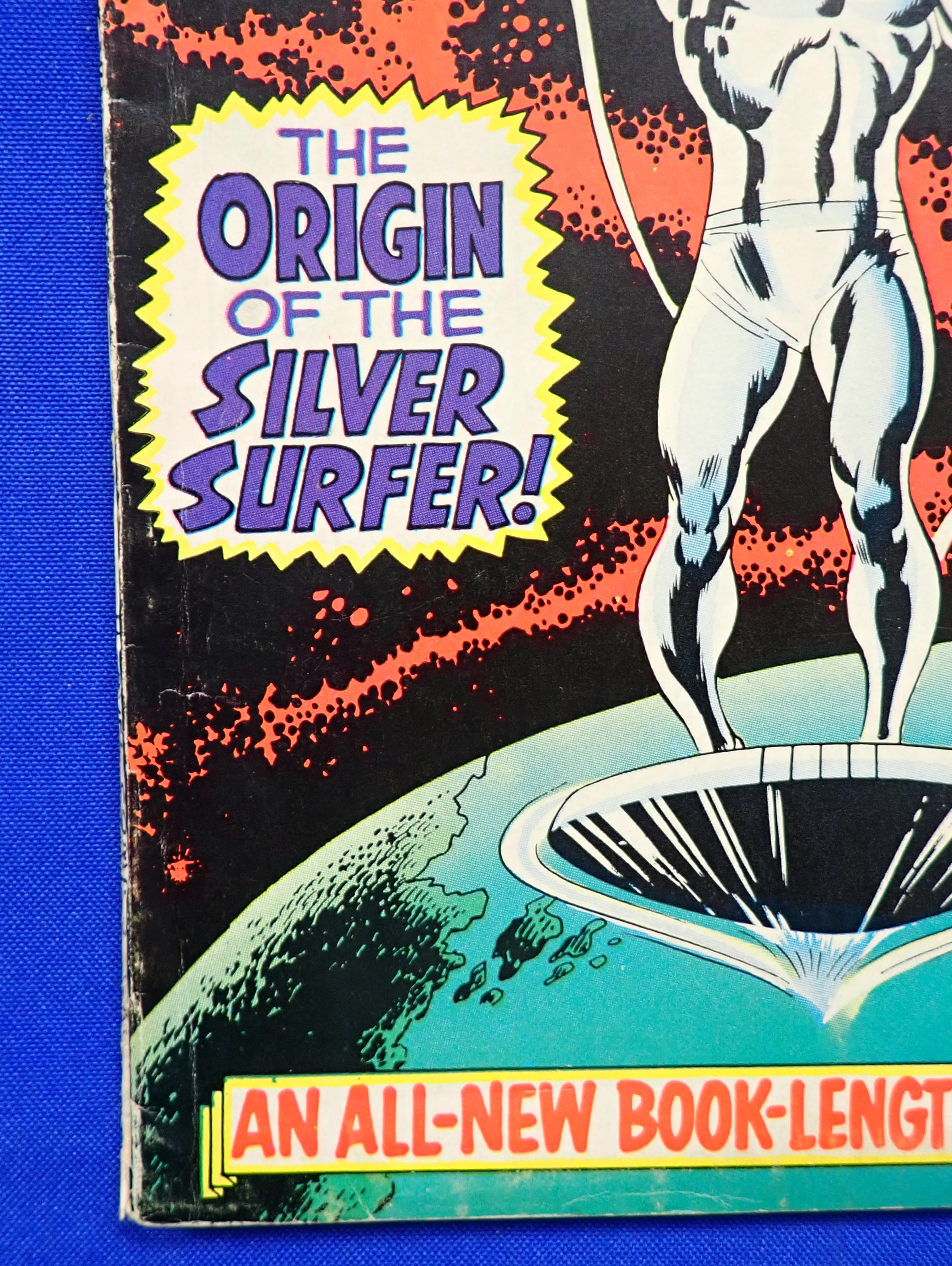 Silver Surfer #1 (1968) - FN- (5.5) - 1st Solo Silver Surfer Series!