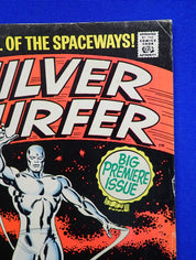 Silver Surfer #1 (1968) - FN- (5.5) - 1st Solo Silver Surfer Series!