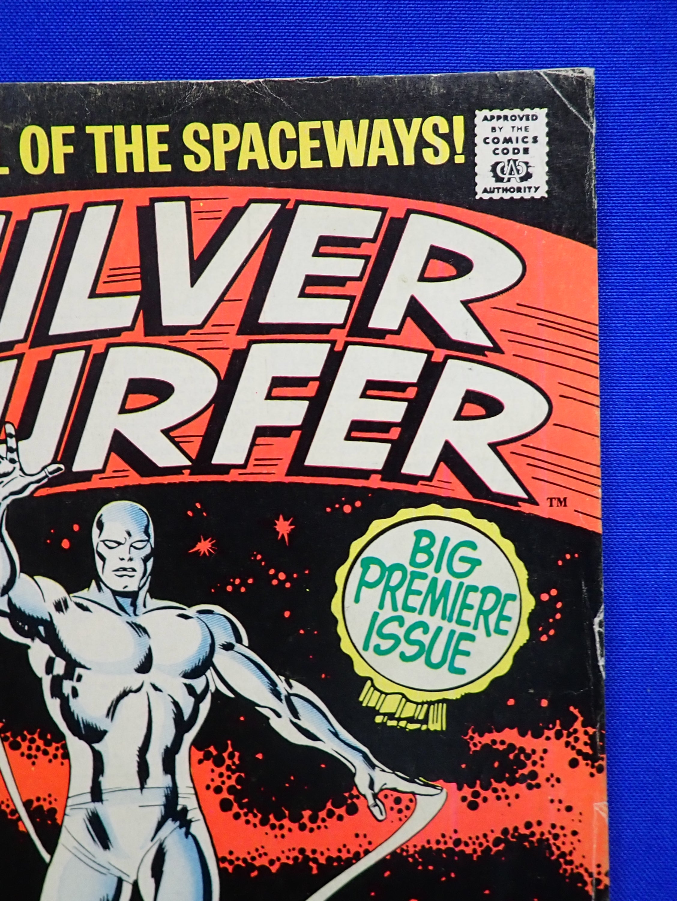 Silver Surfer #1 (1968) - FN- (5.5) - 1st Solo Silver Surfer Series!