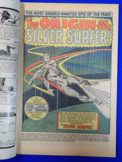 Silver Surfer #1 (1968) - FN- (5.5) - 1st Solo Silver Surfer Series!