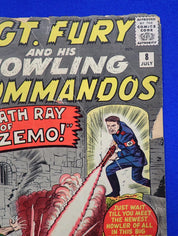 Sgt. Fury and His Howling Commandos #8 (1964) - GD+ (2.5)