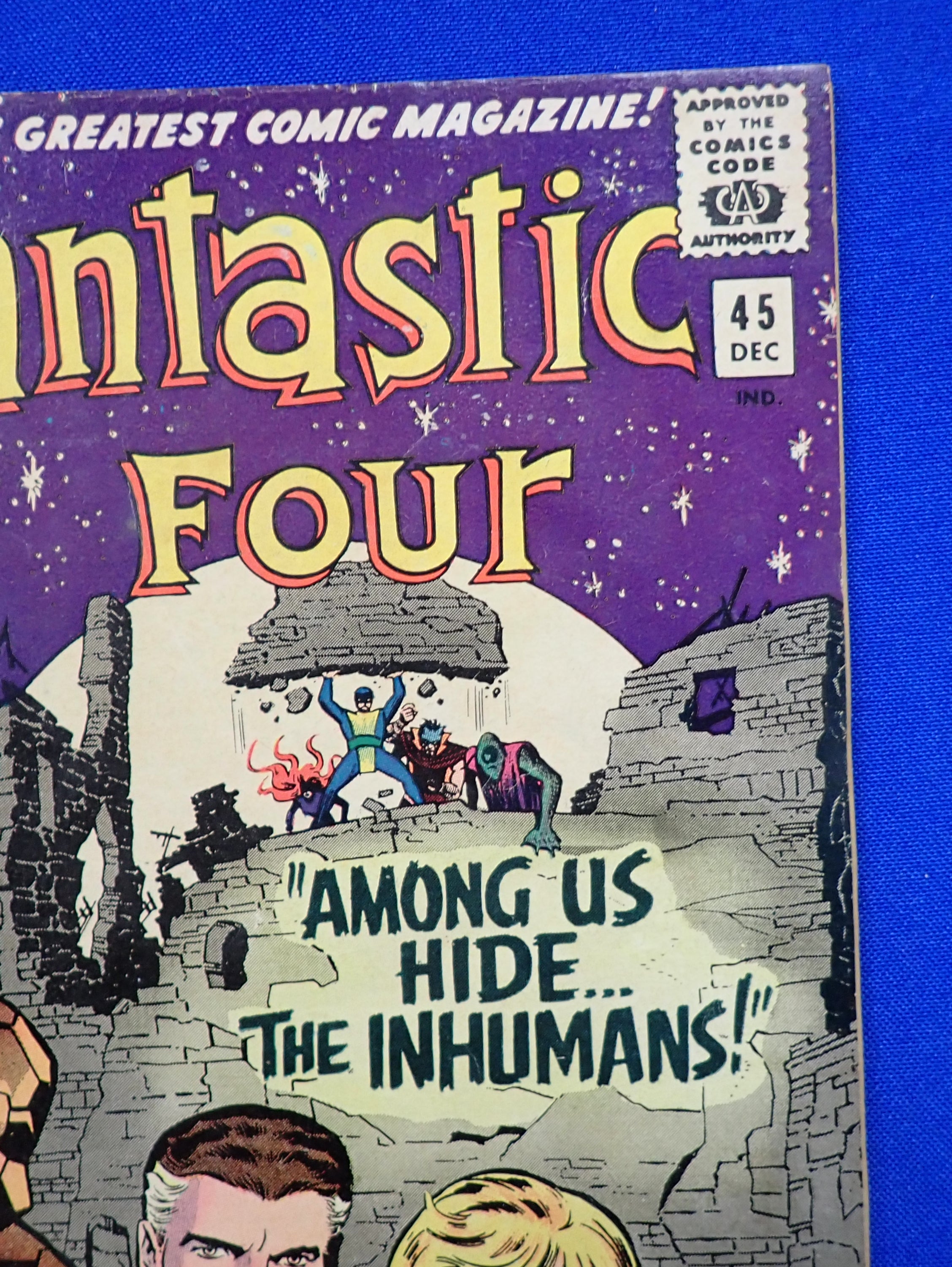 Fantastic Four #45 (1965) - VG+ (4.5) - 1st Inhumans