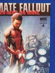 Ultimate Fallout #4 (2011) 2nd Print Variant - VF/NM (9.0) - 1st Miles!