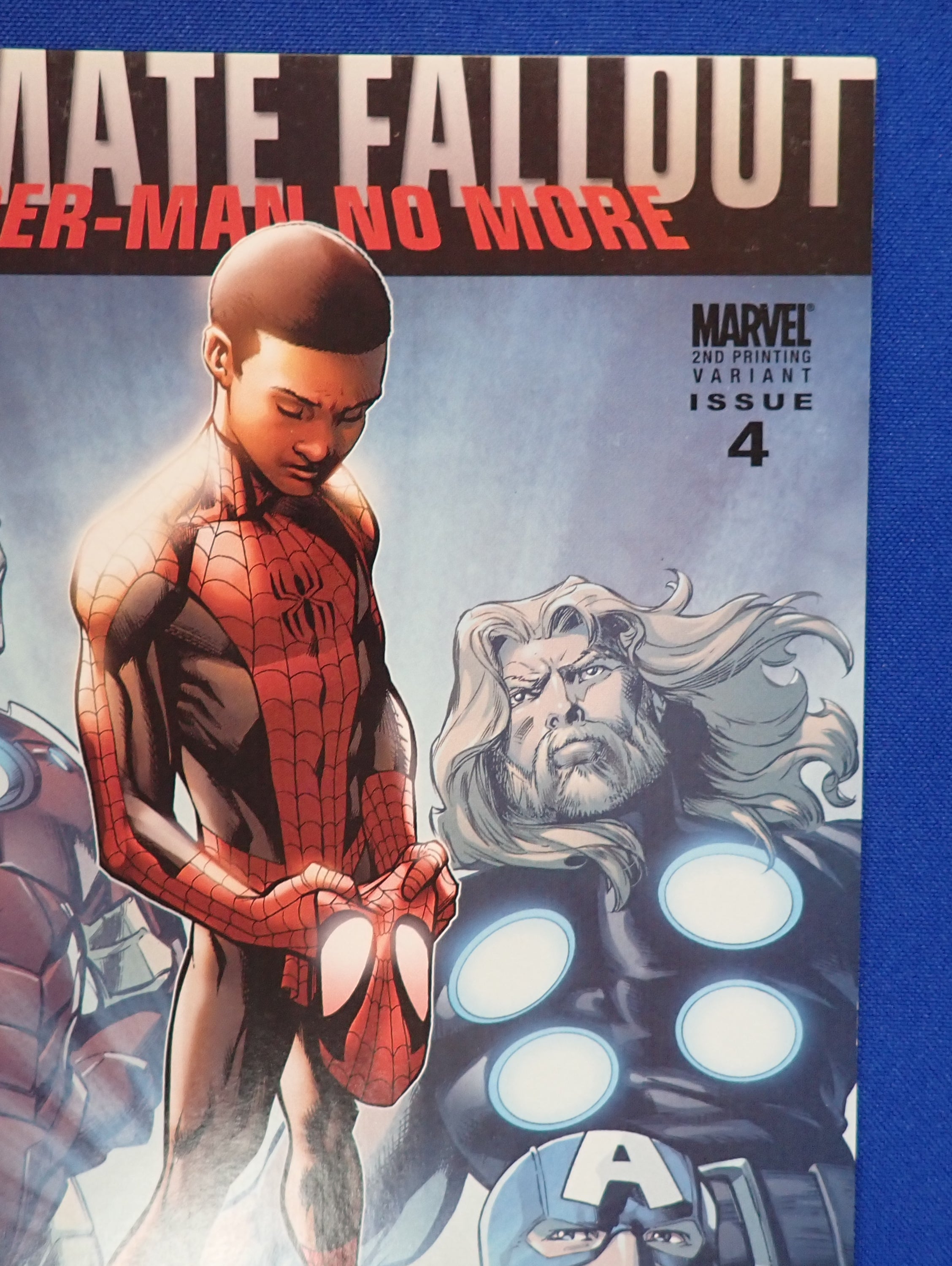 Ultimate Fallout #4 (2011) 2nd Print Variant - VF/NM (9.0) - 1st Miles!