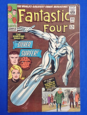 Fantastic Four #50 (1966) - VG+ (4.5) - Iconic Kirby Cover