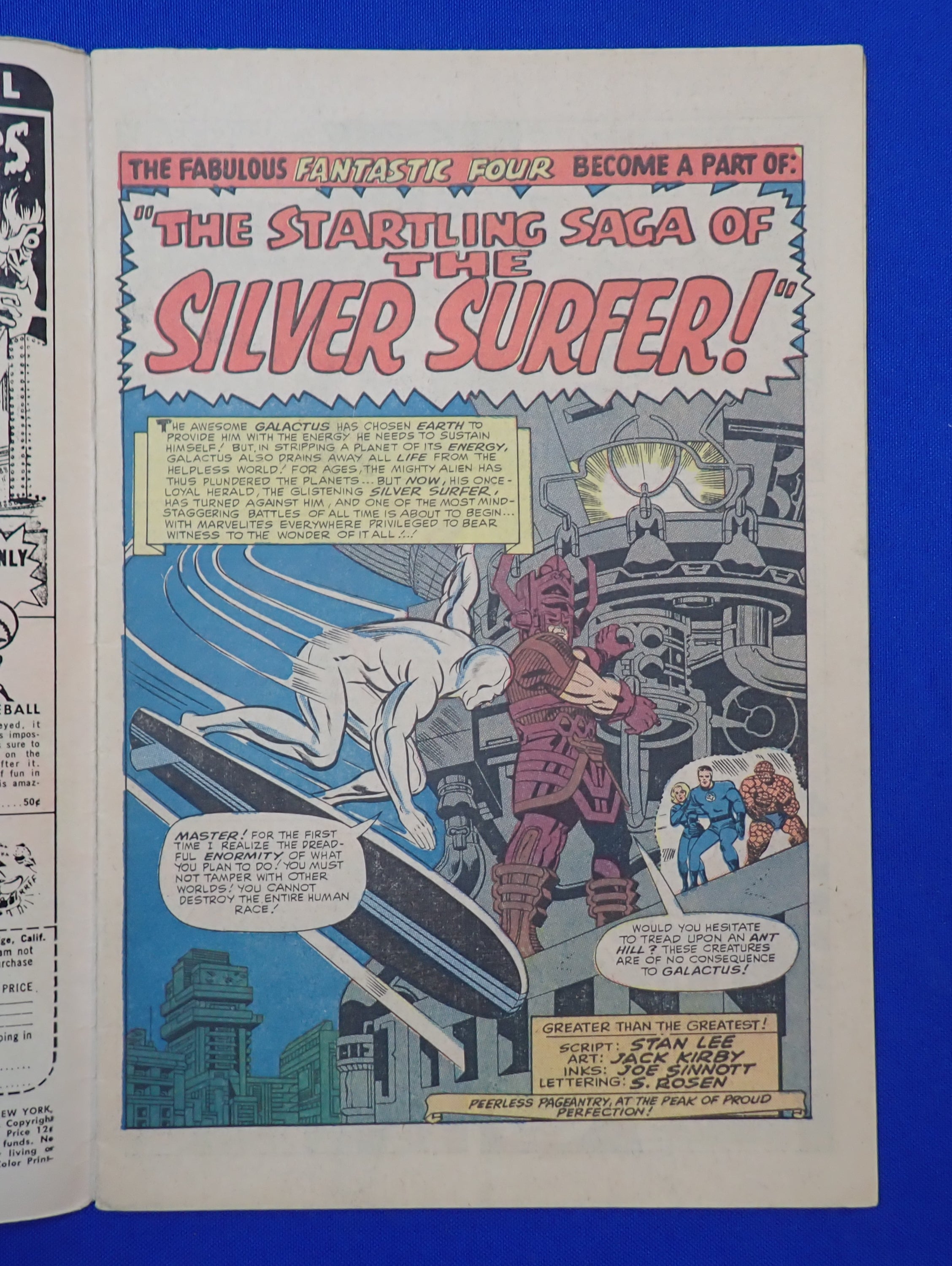 Fantastic Four #50 (1966) - VG+ (4.5) - Iconic Kirby Cover
