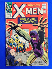 X-Men #14 (1965) - VG- (3.5) - 1st Sentinels