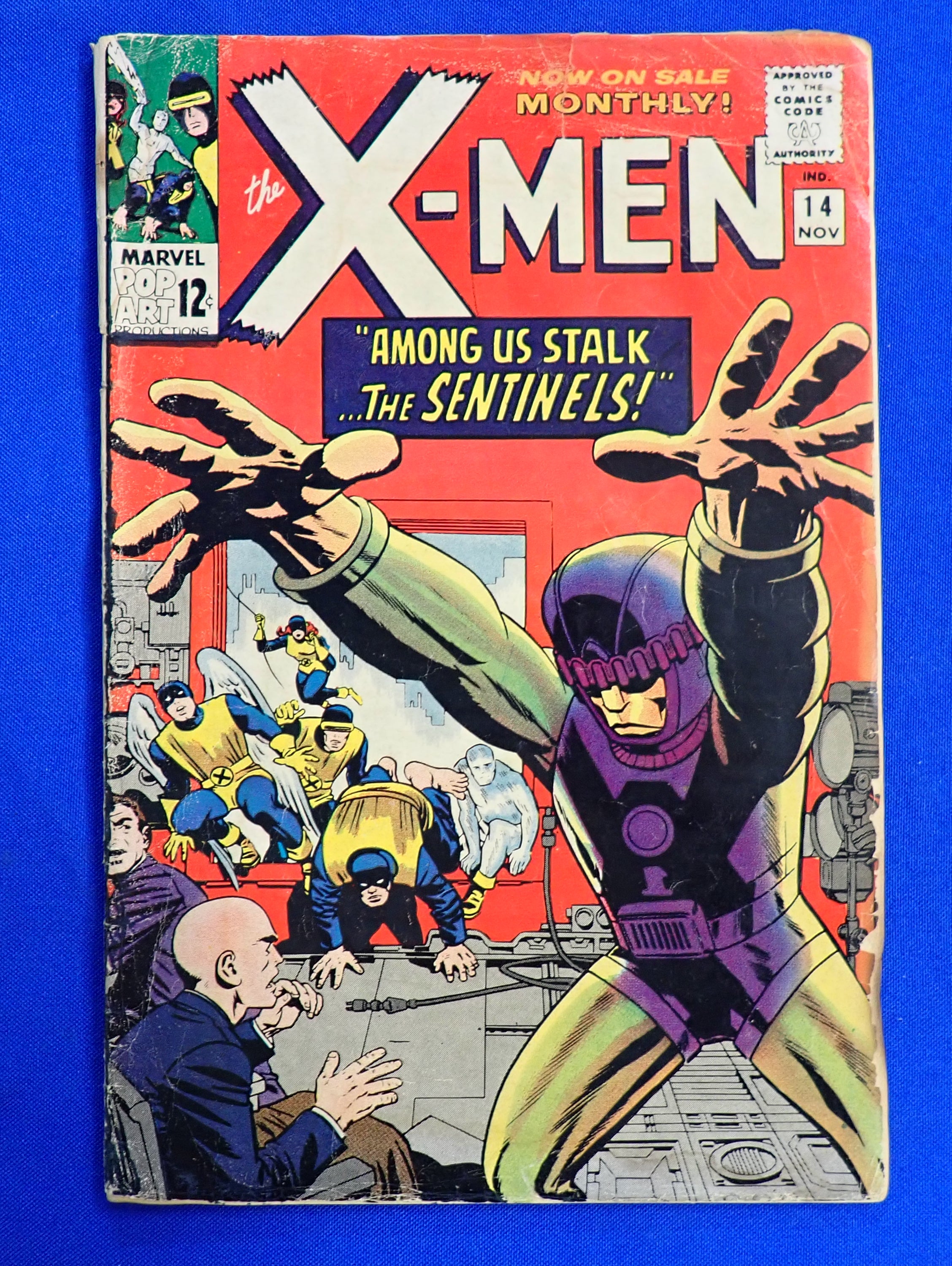 X-Men #14 (1965) - VG- (3.5) - 1st Sentinels