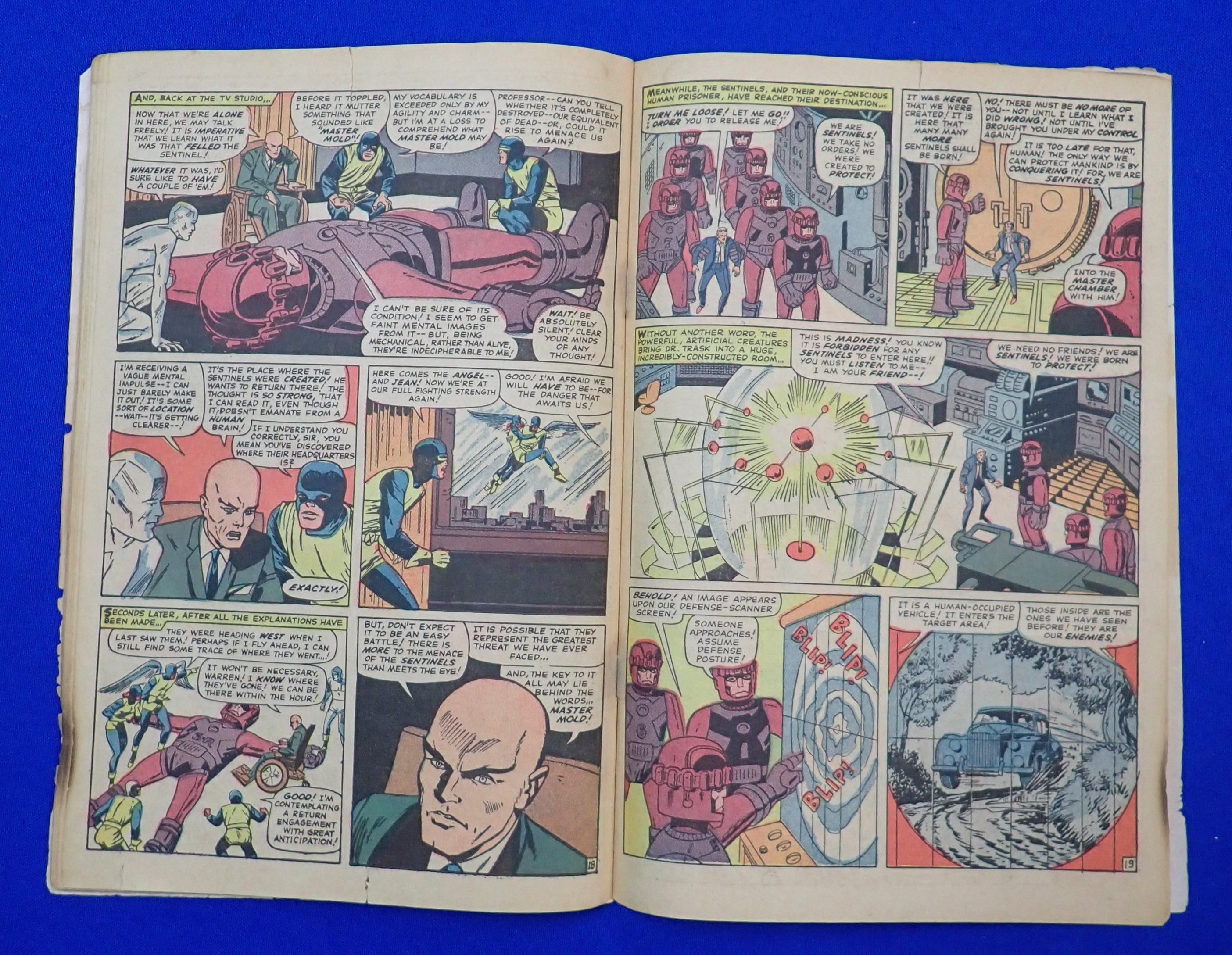 X-Men #14 (1965) - VG- (3.5) - 1st Sentinels