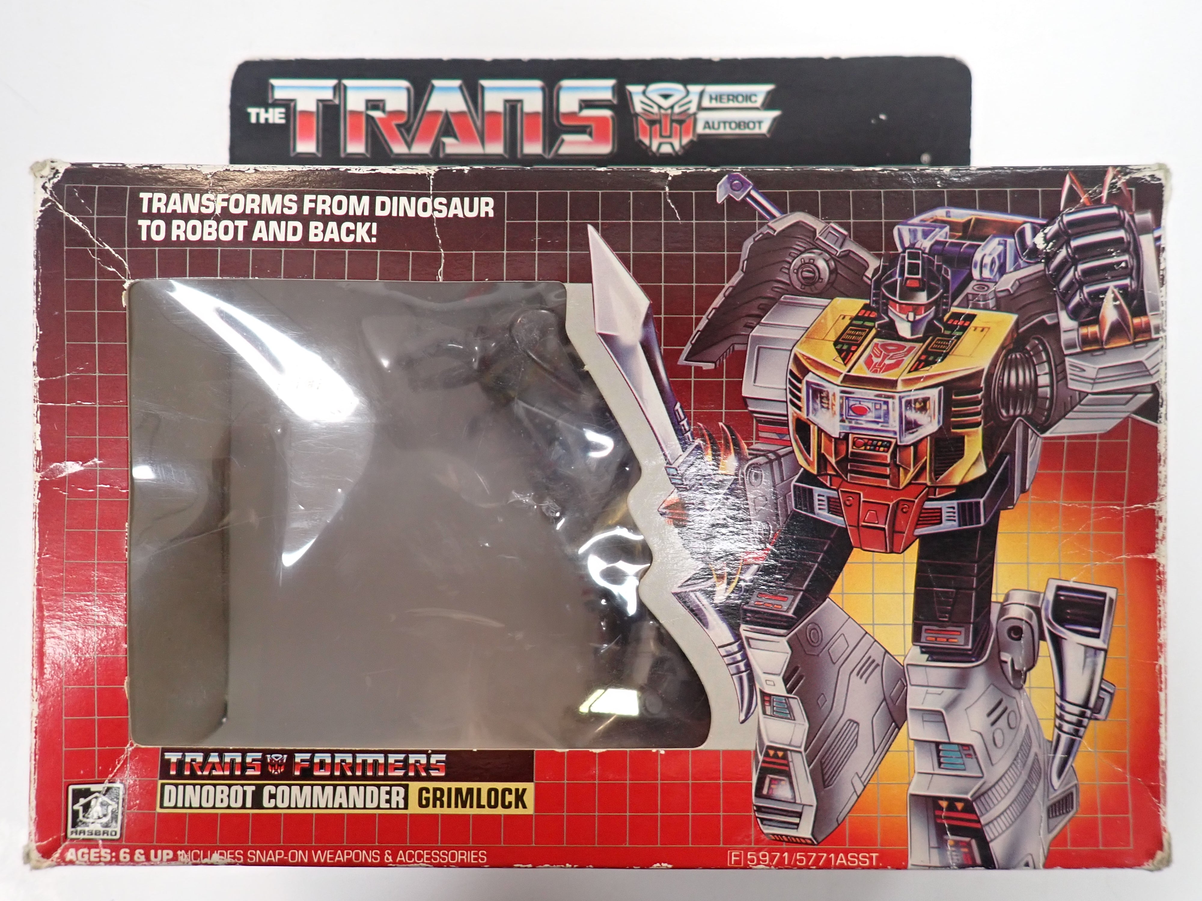 Dinobots: Grimlock - G1 [1984] (INCOMPLETE) – Infinity Flux
