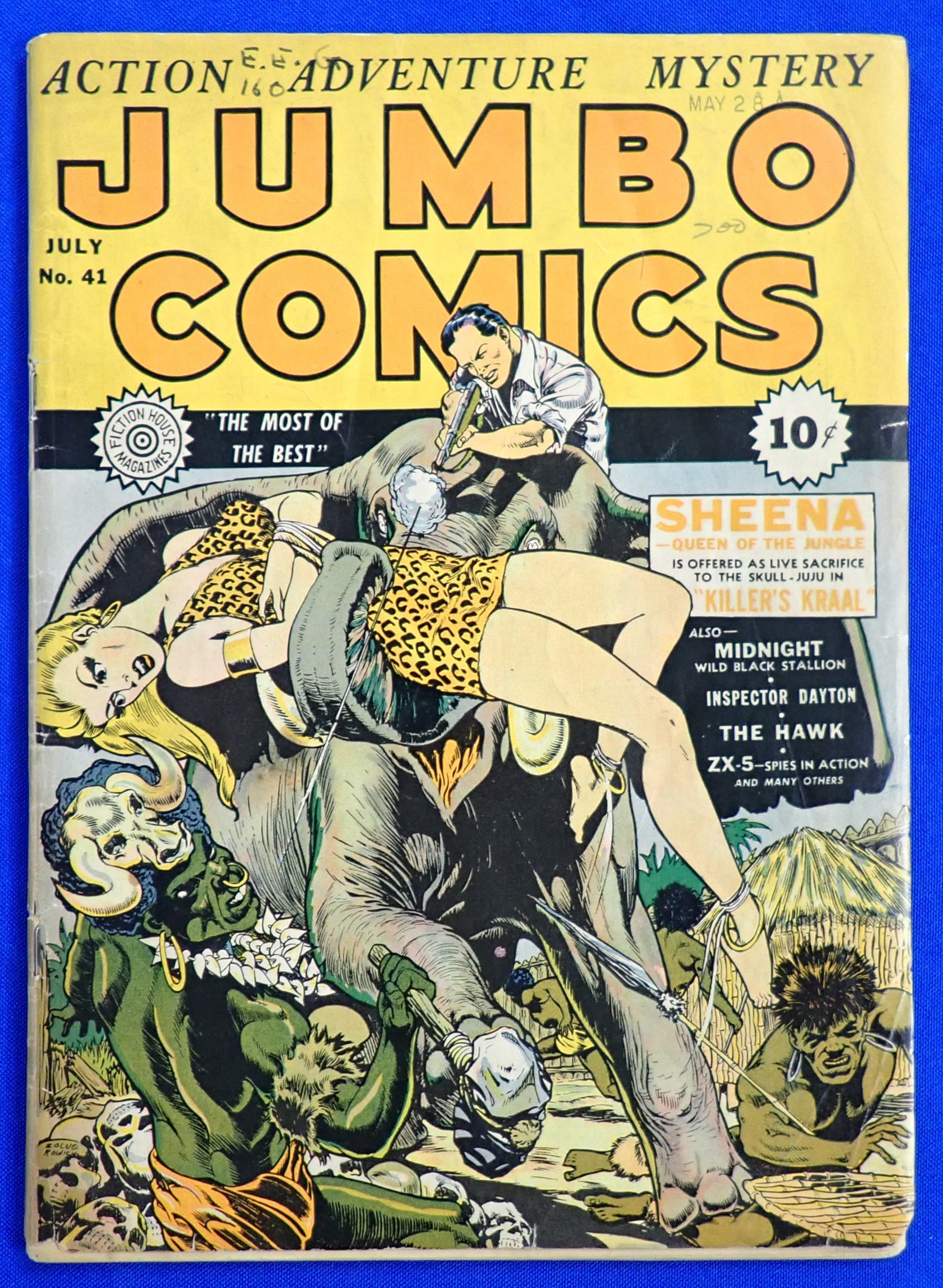 Jumbo Comics #41 (1942) - VG (4.0) - Golden Age!