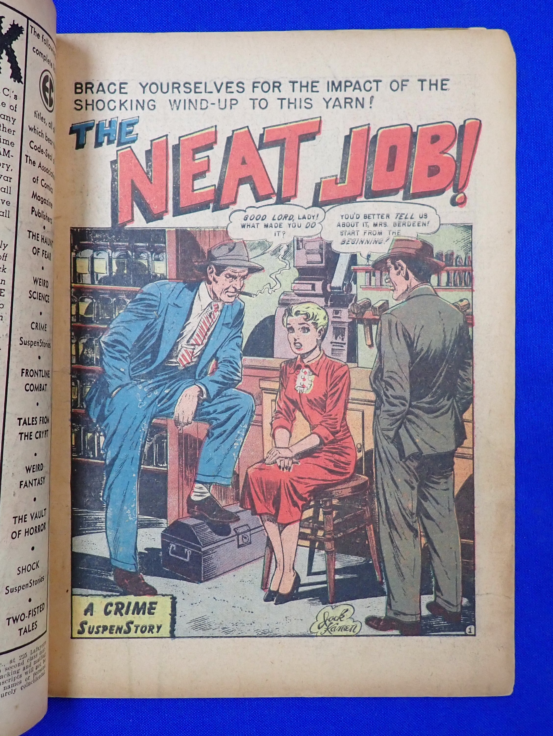Shock Suspenstories #1 (1952) - GD (2.0)