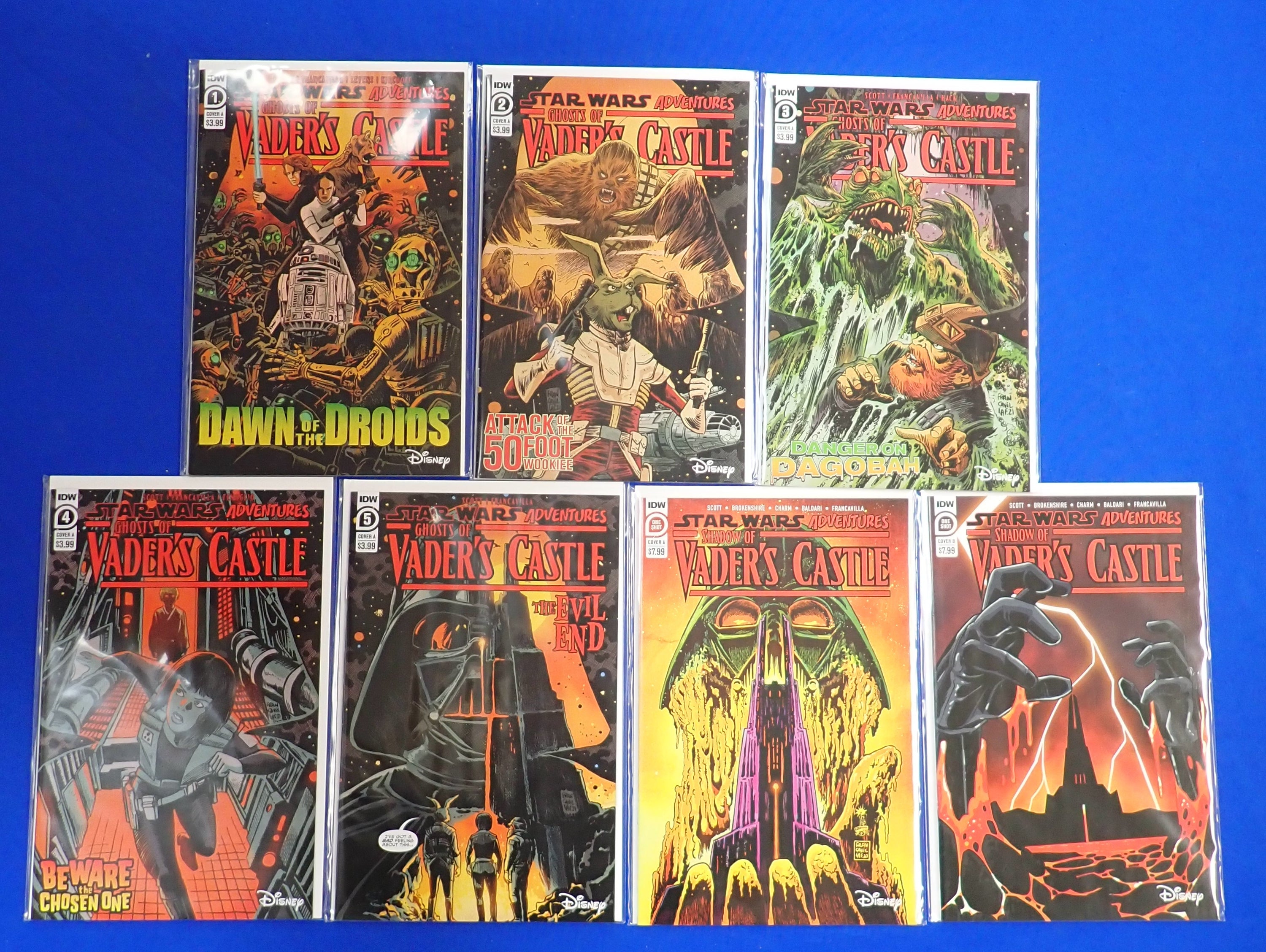 Star Wars Lot of 5 Mini Series! 21 Comics!