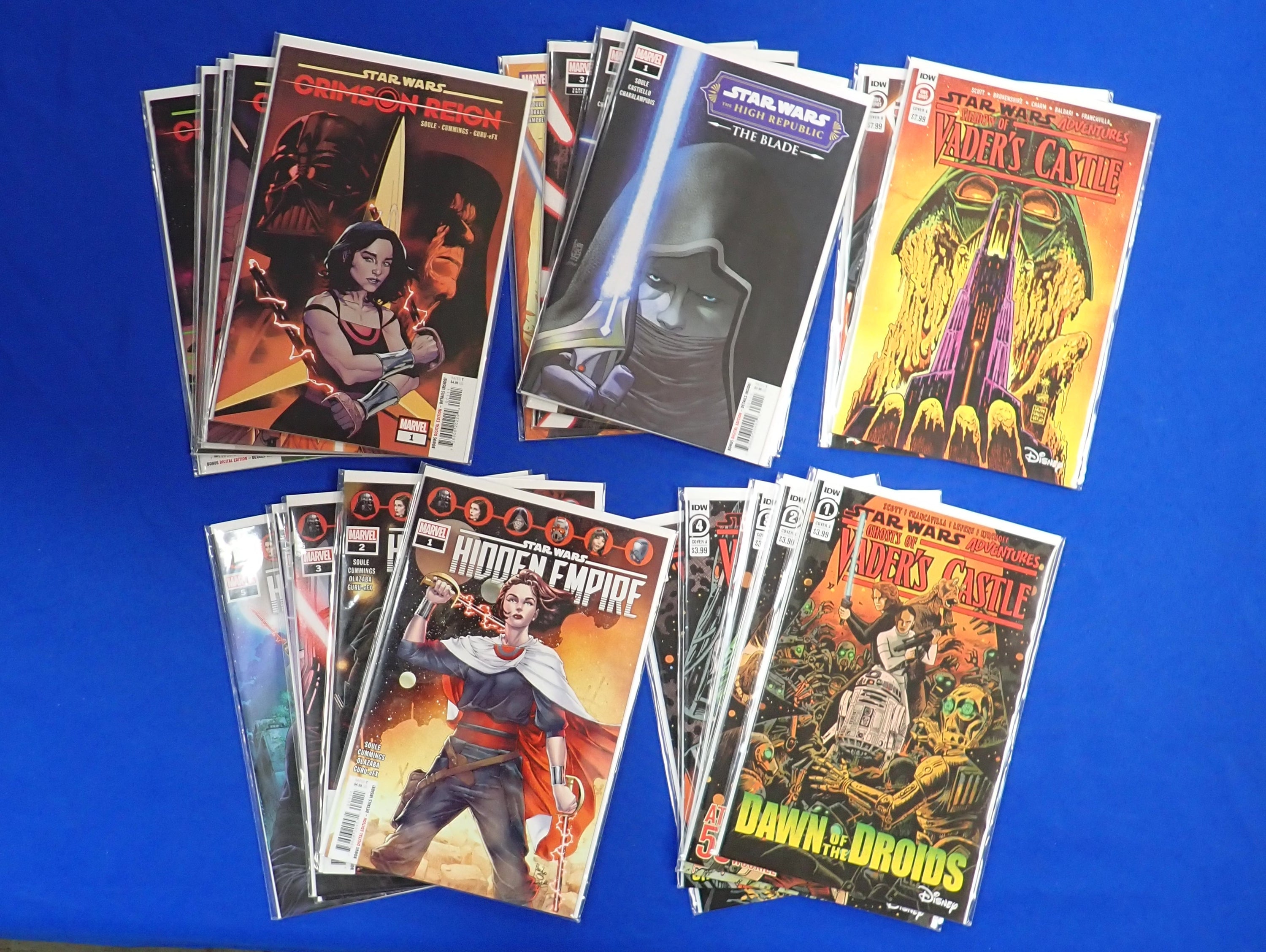 Star Wars Lot of 5 Mini Series! 21 Comics!