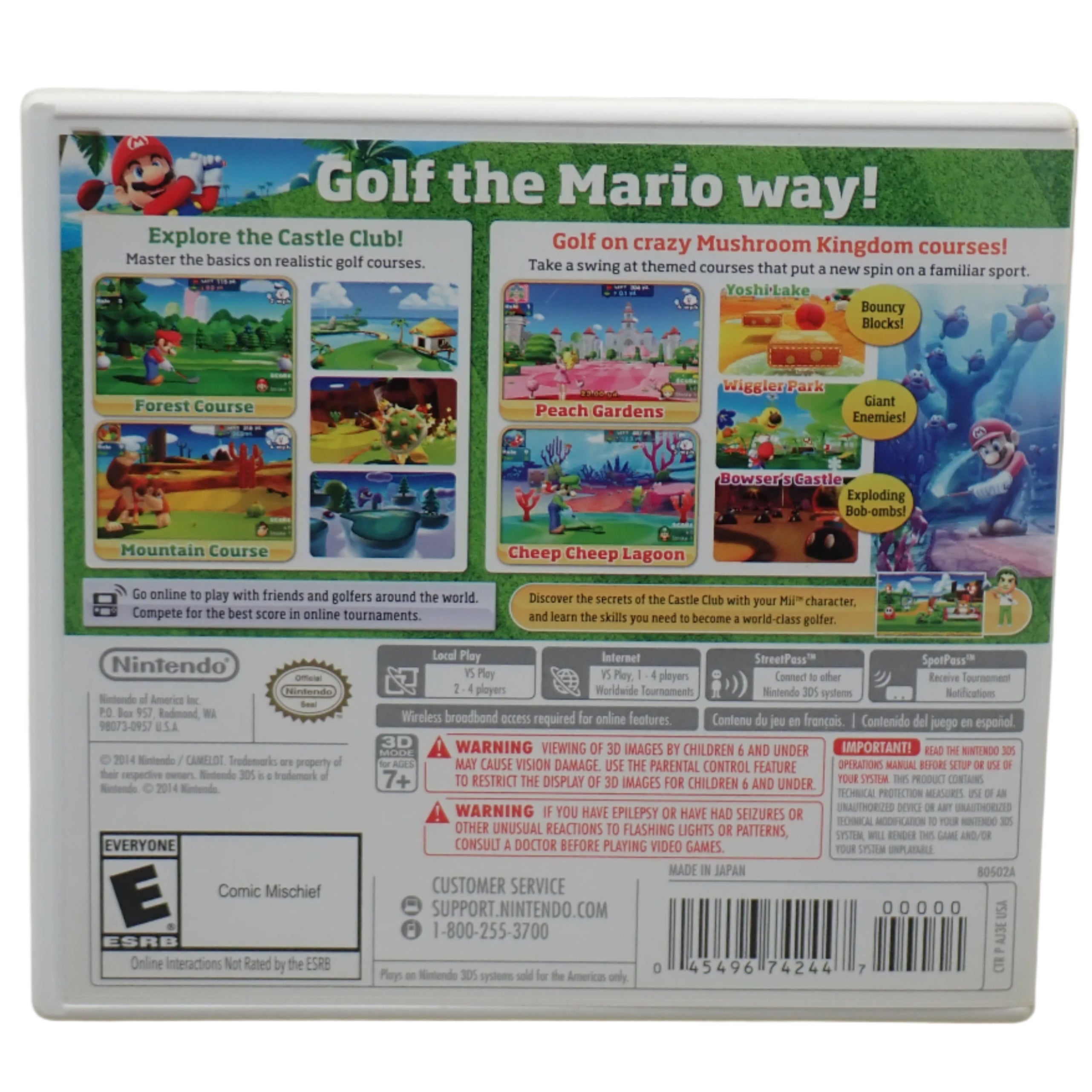 Mario Golf World Tour - 3DS
