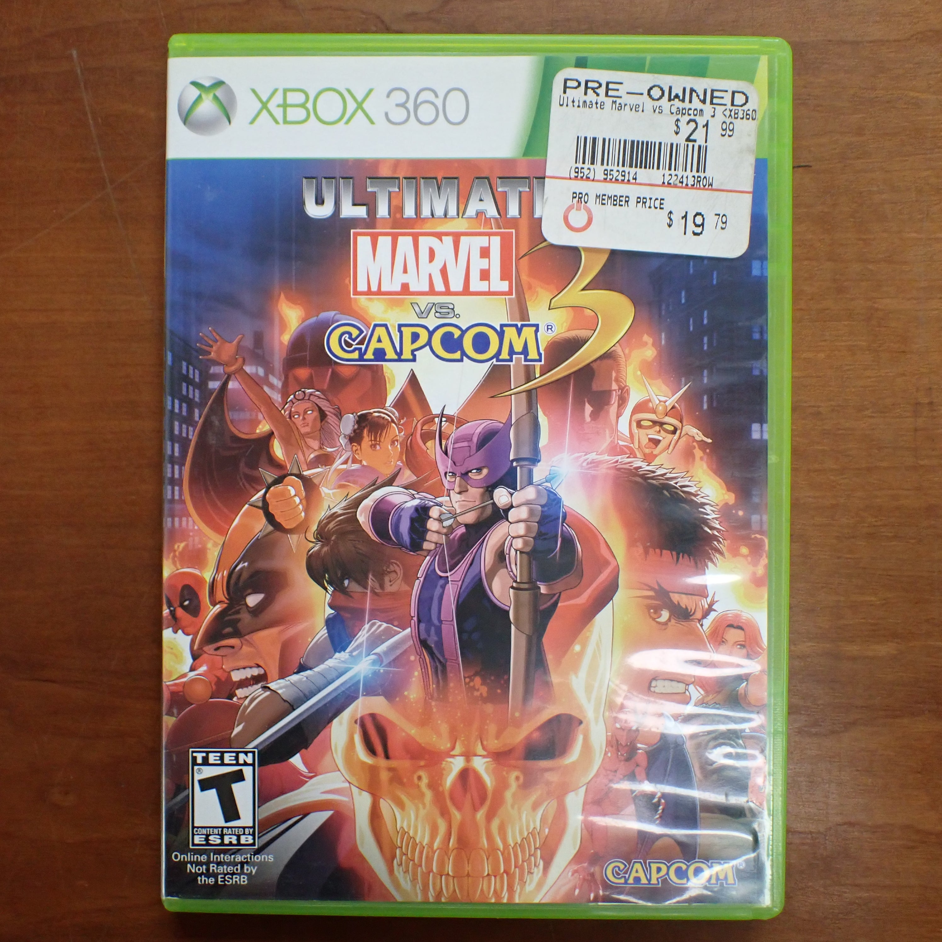 Ultimate Marvel vs Capcom 3: Xbox 360, image size:2992x2992