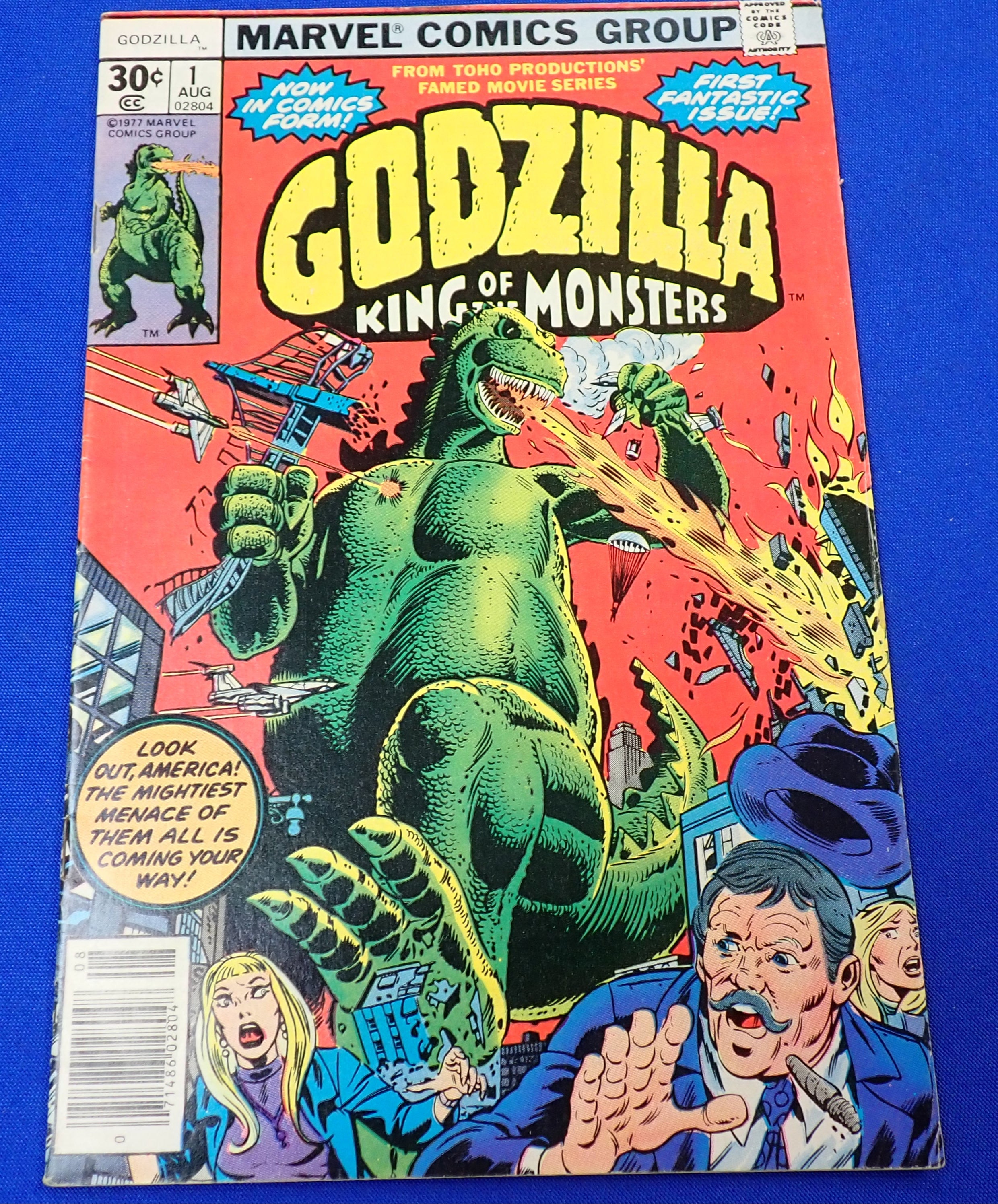 Godzilla King of Monsters #1 (1977)  - FN/VF (7.0)