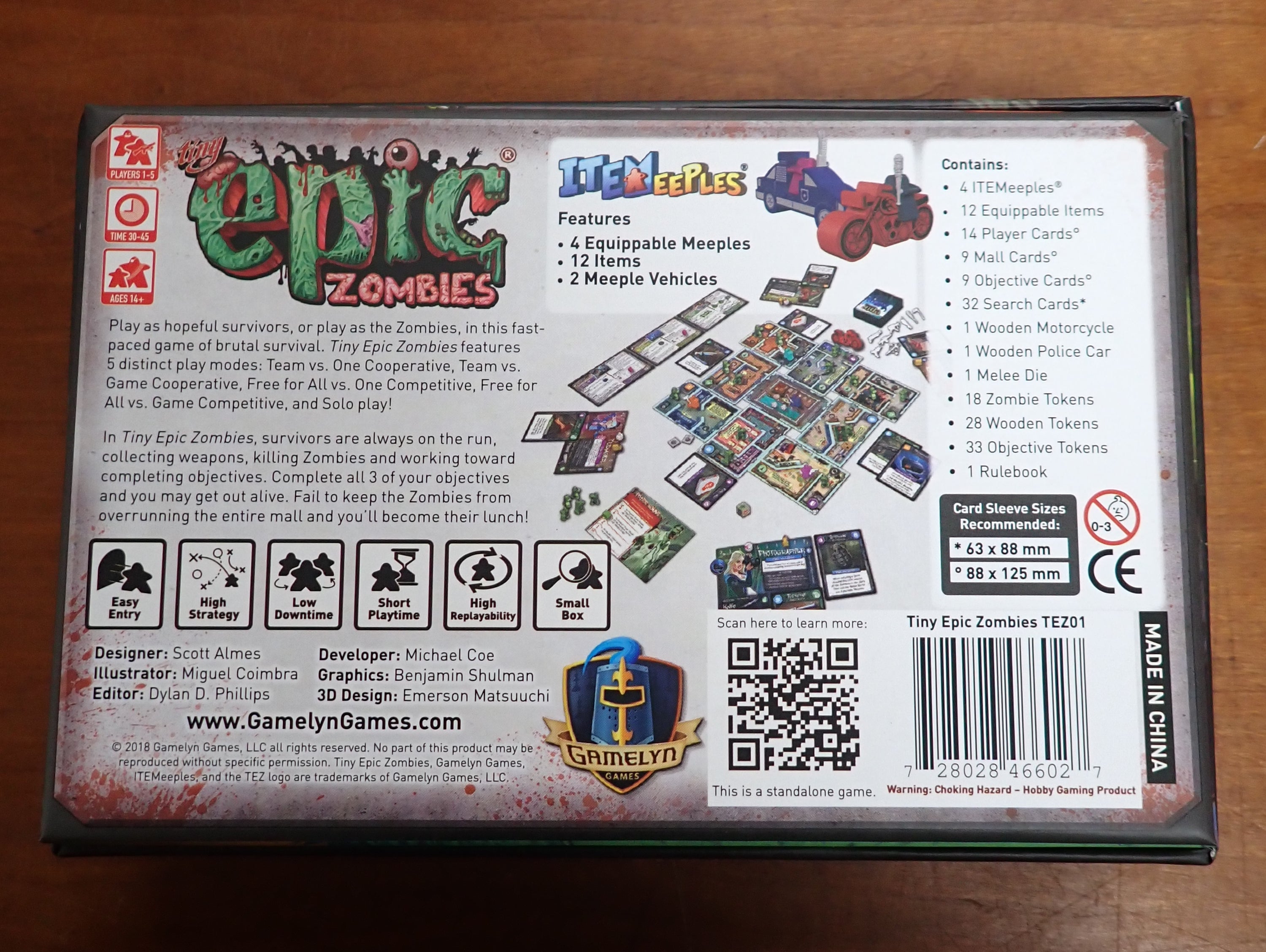 Tiny Epic Zombies (Used)