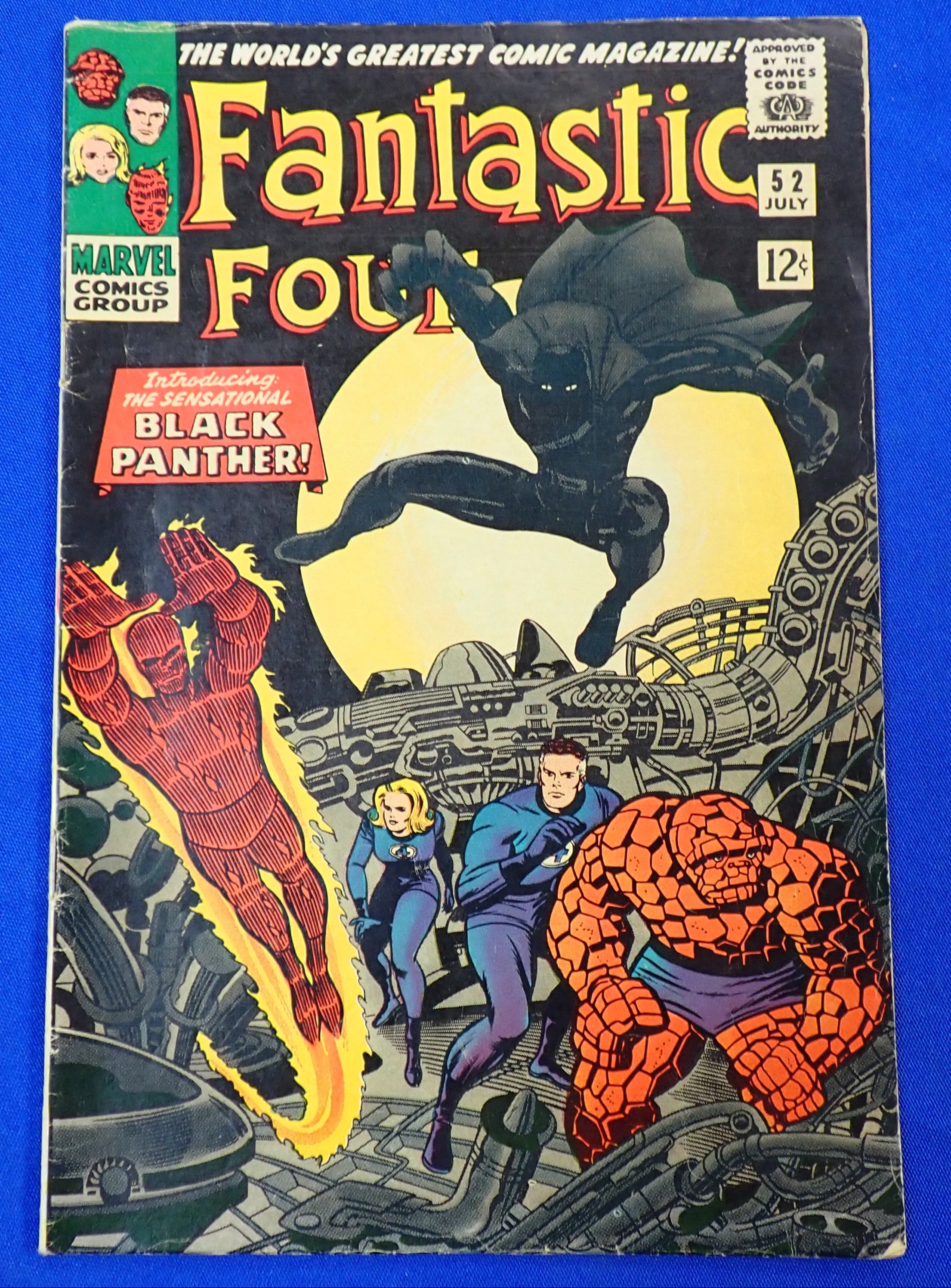 Fantastic Four #52 (1966) - VG/FN (5.0) - 1st Black Panther