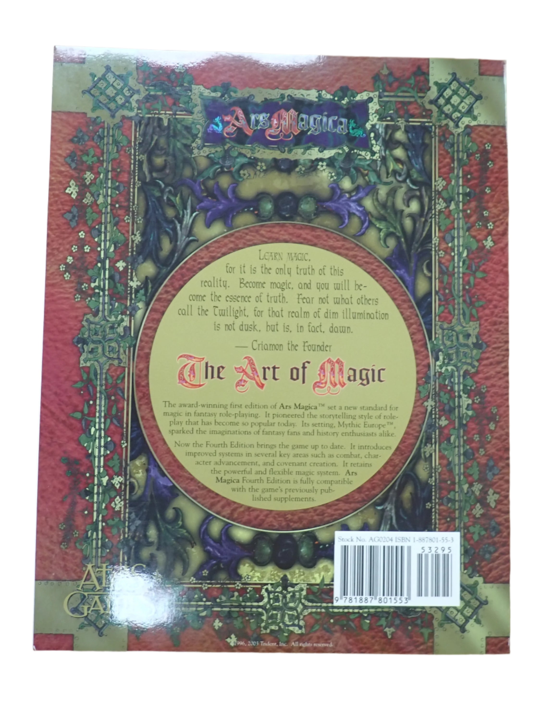 Ars Magica, Fourth Edition (USED)