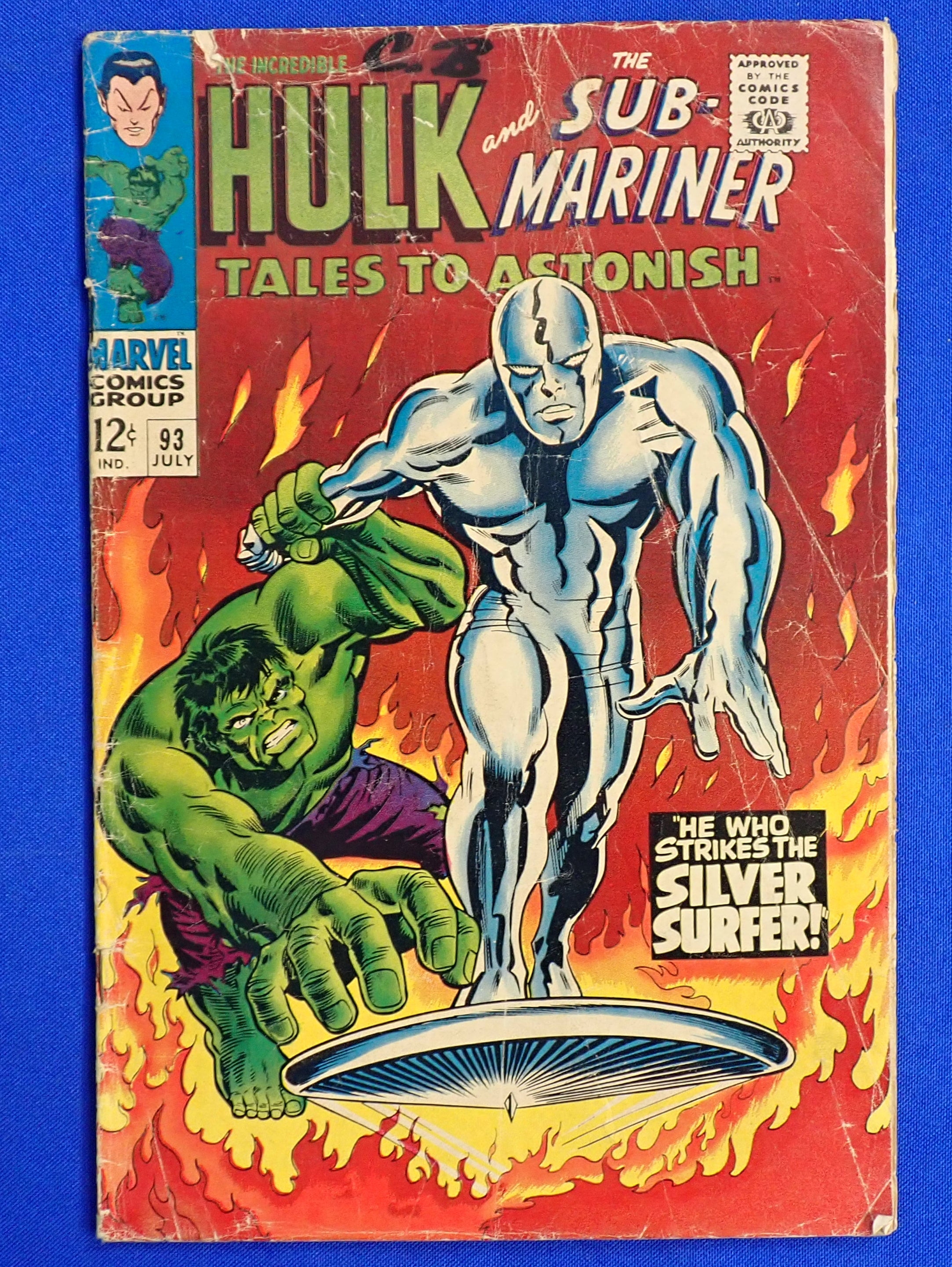 Tales to Astonish (1967) - FR/GD - Hulk vs Silver Surfer