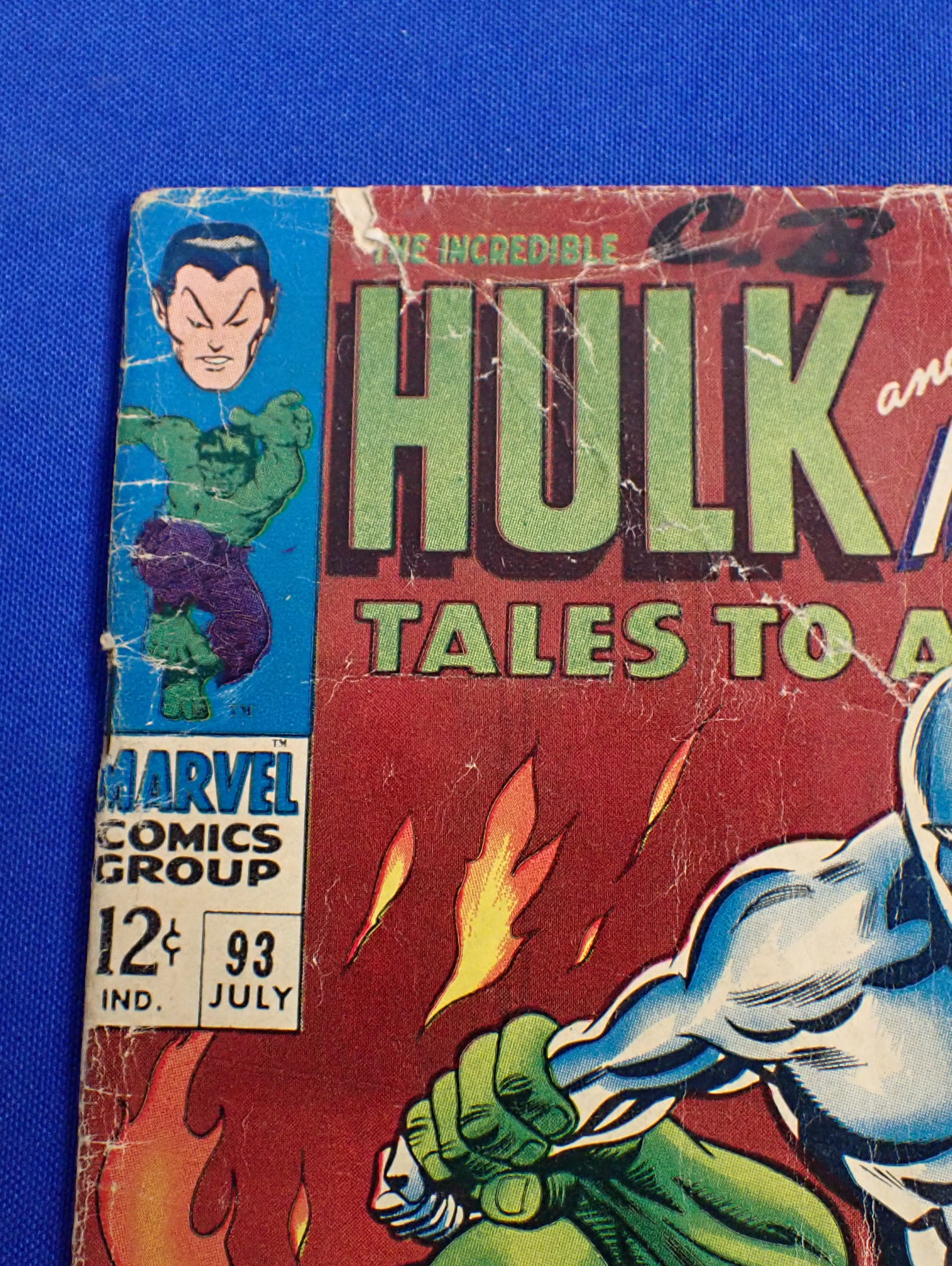 Tales to Astonish (1967) - FR/GD - Hulk vs Silver Surfer