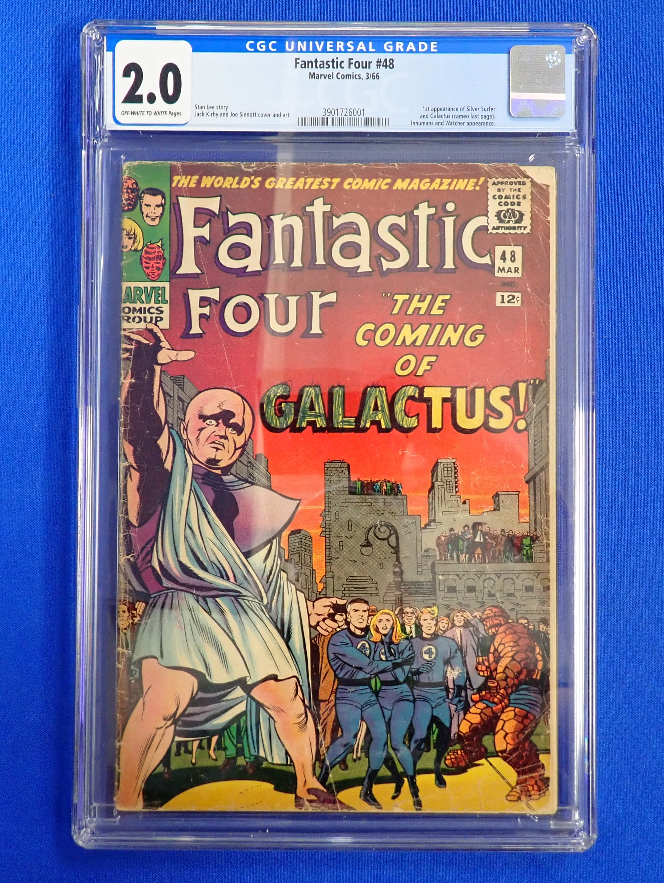 Fantastic Four #48 (1966) CGC 2.0 - 1st Silver Surfer & Galactus