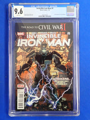 Invincible Iron Man #9 (2016) - CGC 9.6 -  1st Full Appearance Riri Williams