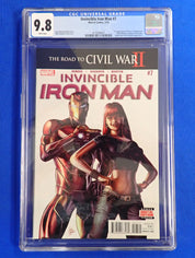 Invincible Iron Man #7 (2016) CGC 9.8 1st Cameo App Riri Williams