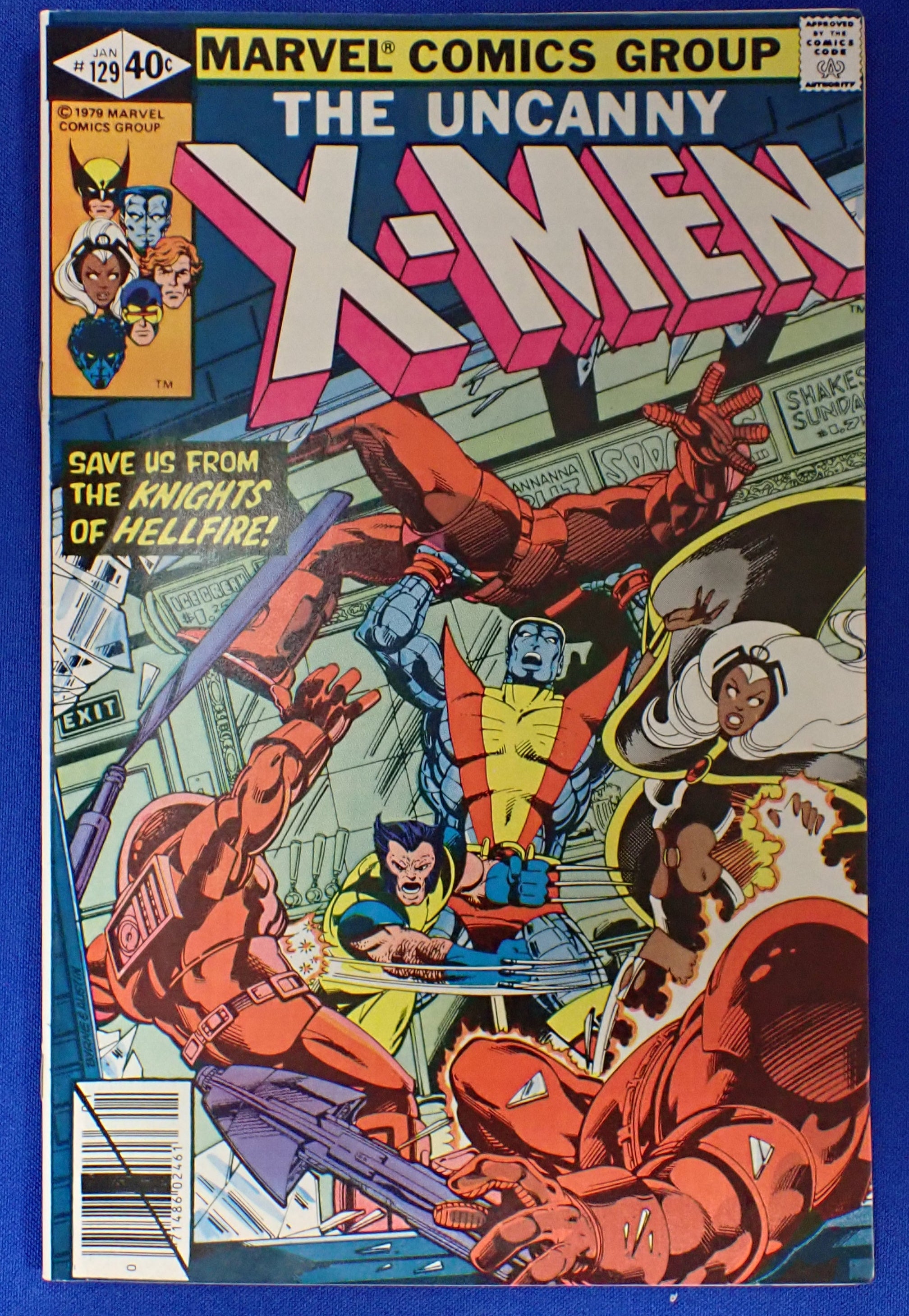 The Uncanny X-Men #129 (1980) - FN/VF (7.0)+ - 1st Kitty Pryde & Emma Frost
