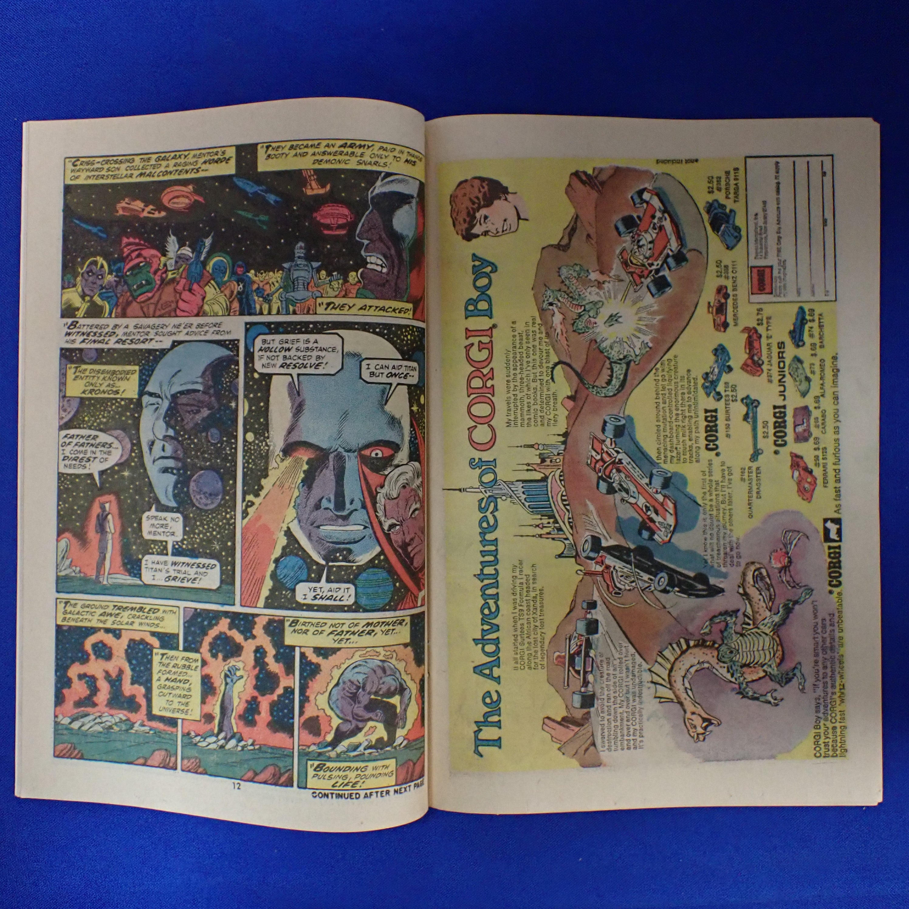 Iron Man #55 (1972) - VF (8.0) - 1st Thanos