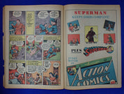 Superman #9 (1941) - GD (2.0) - cover detached