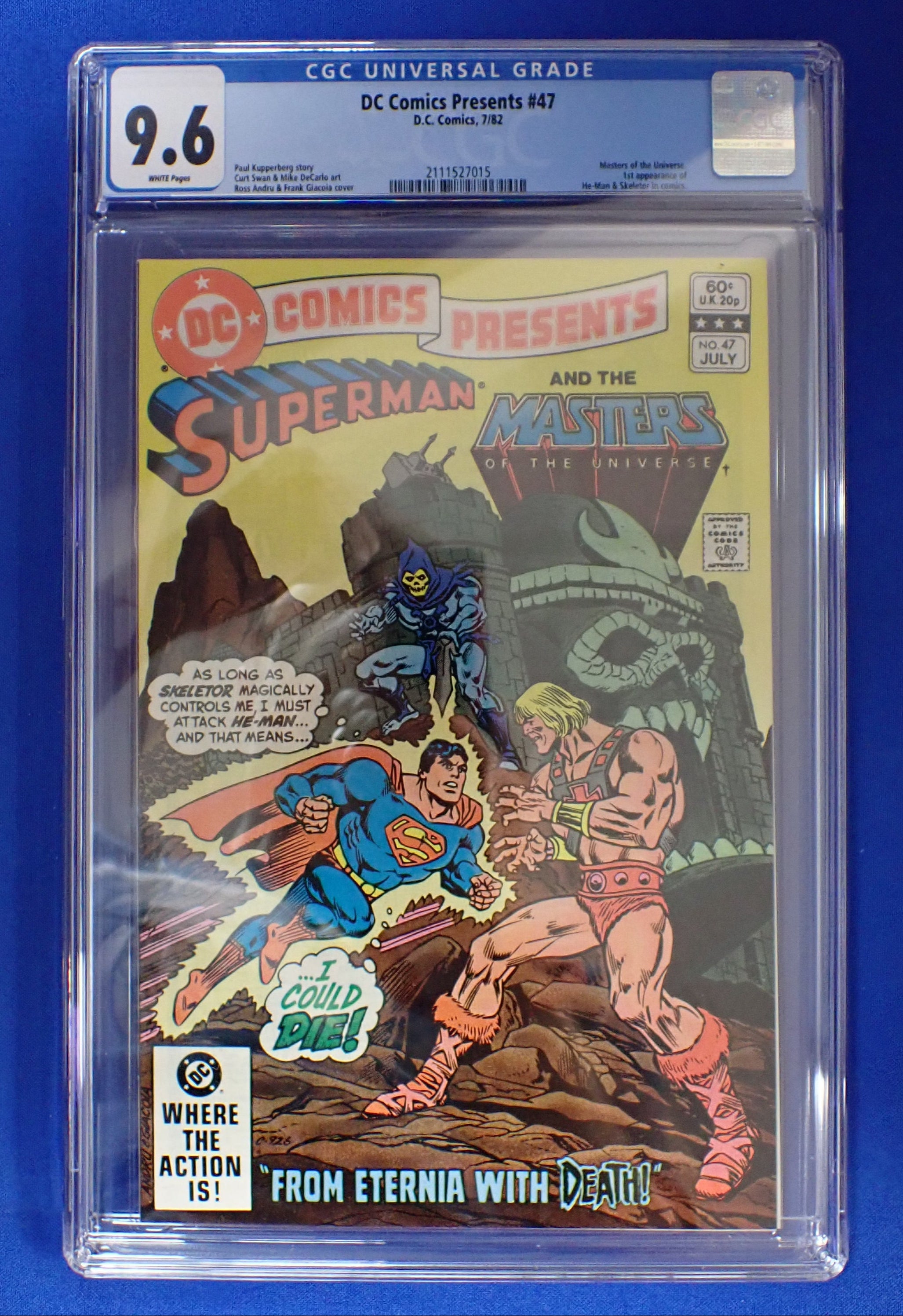 DC Comics Presents #47 (1982) CGC 9.6 - 1st He-Man & Skeletor in Comics