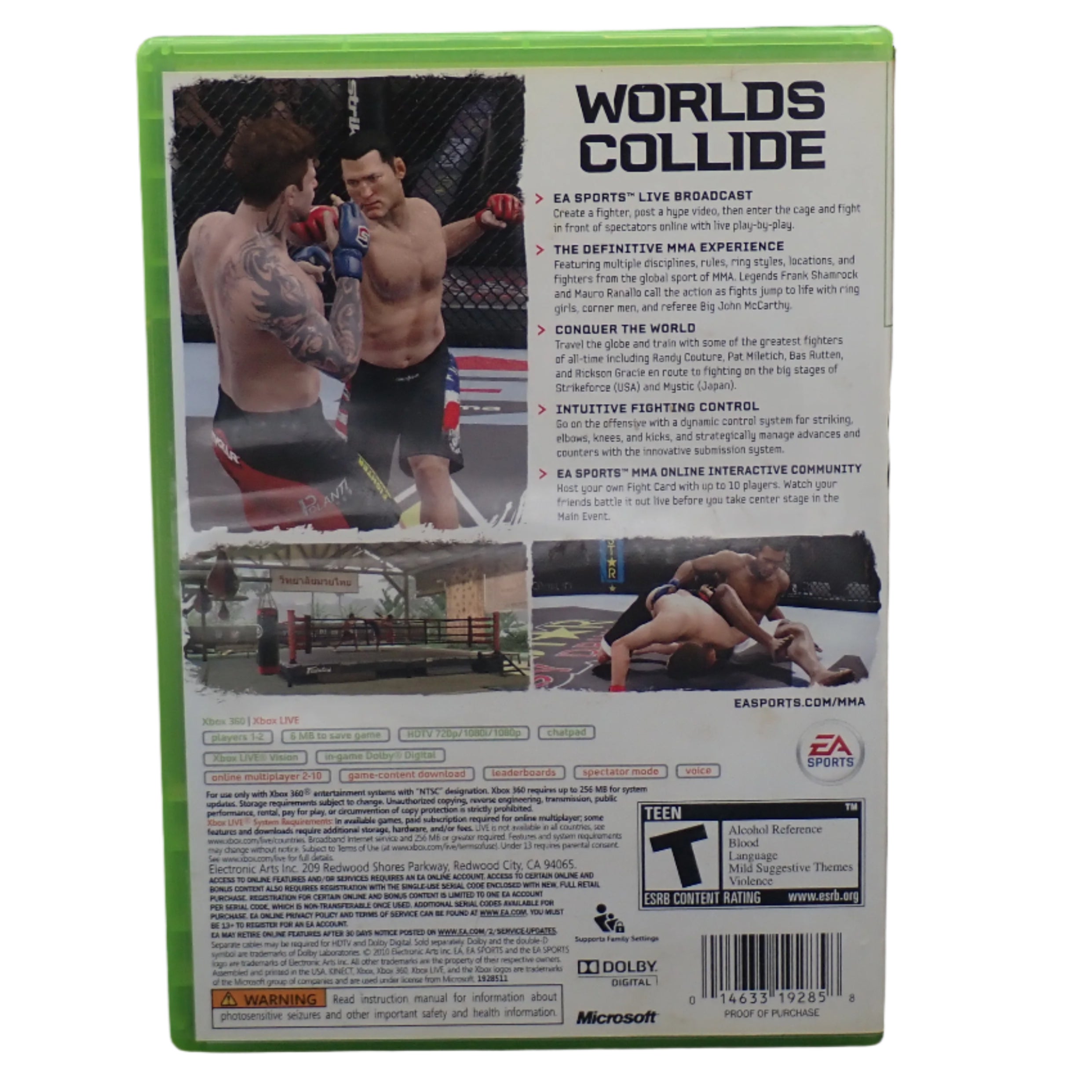 EA Sports MMA - Xbox 360