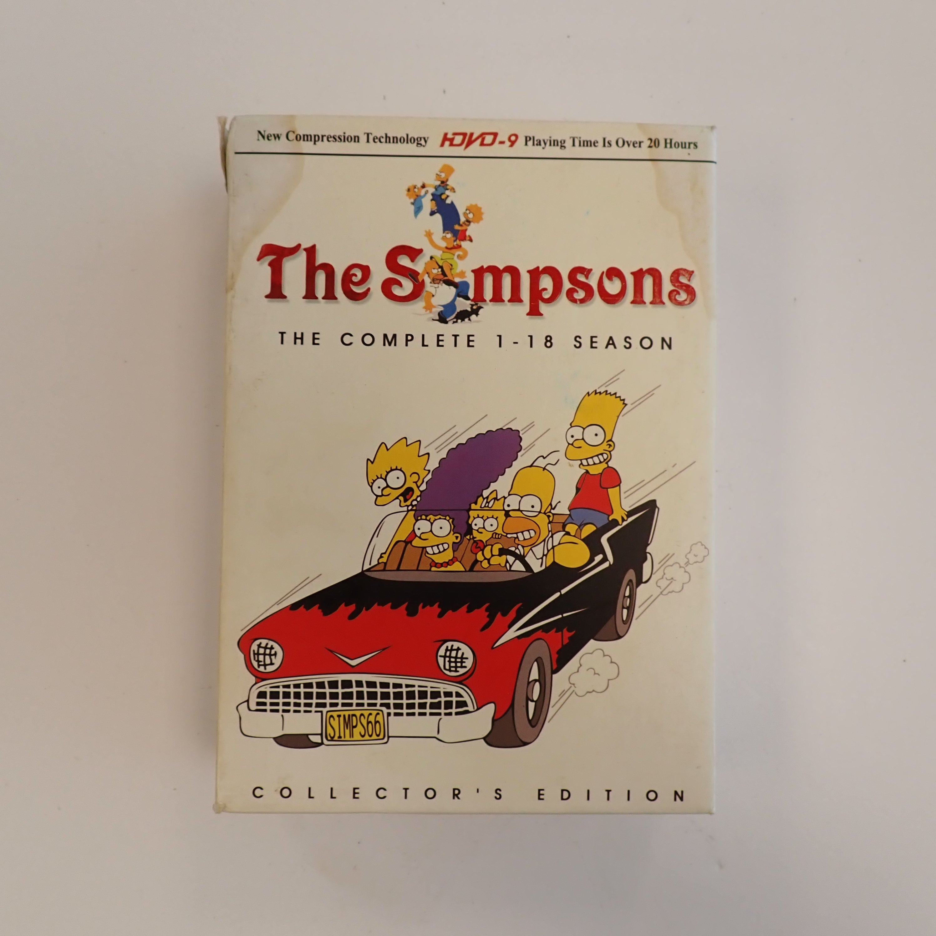 The Simpsons: The Complete 1-18 Season - DVD – Infinity Flux
